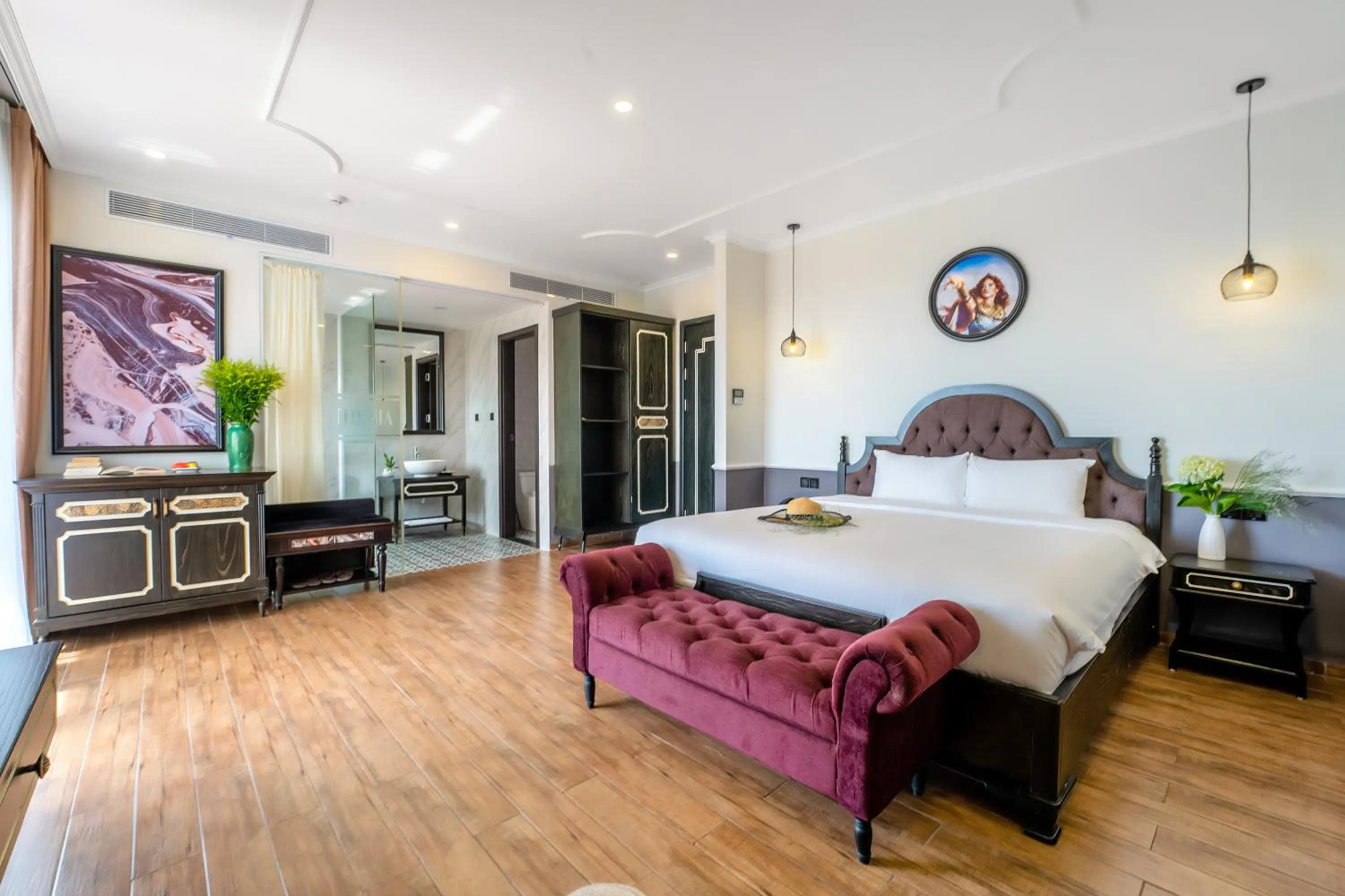 Photo of the whole room, Bed in Athenia Hoi An Boutique Hotel & Spa