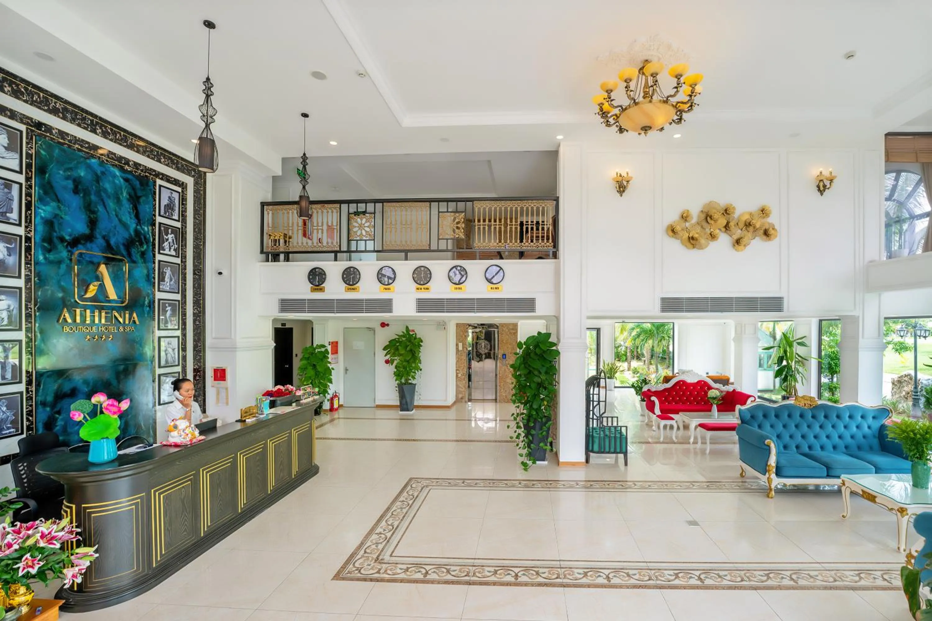 Lobby or reception in Athenia Hoi An Boutique Hotel & Spa