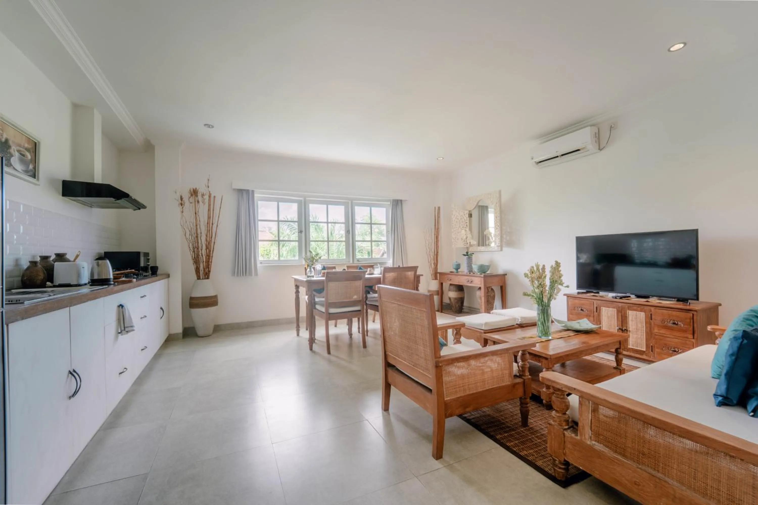 Living room in Umalas Suites