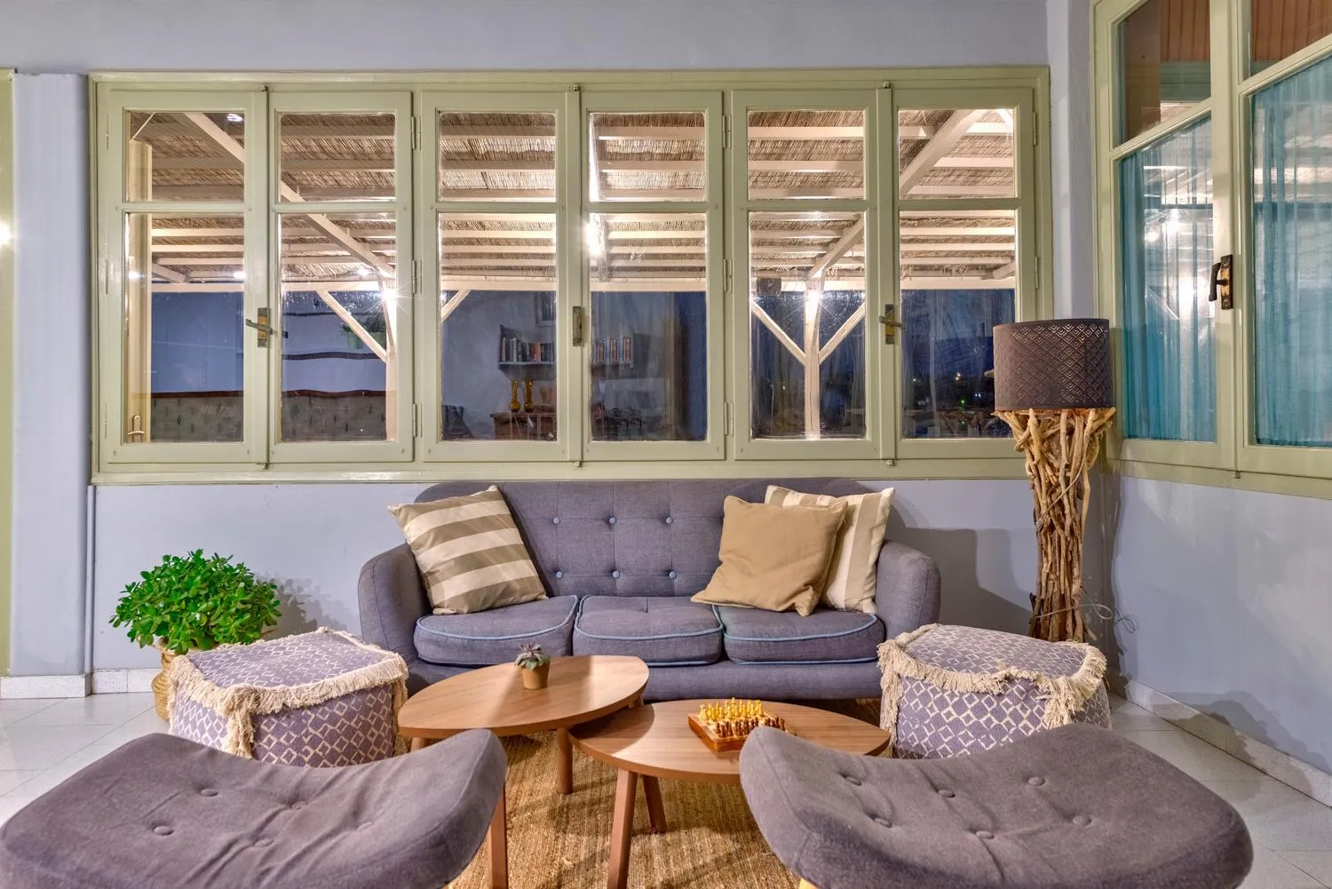 Living room in Hotel Kamelo