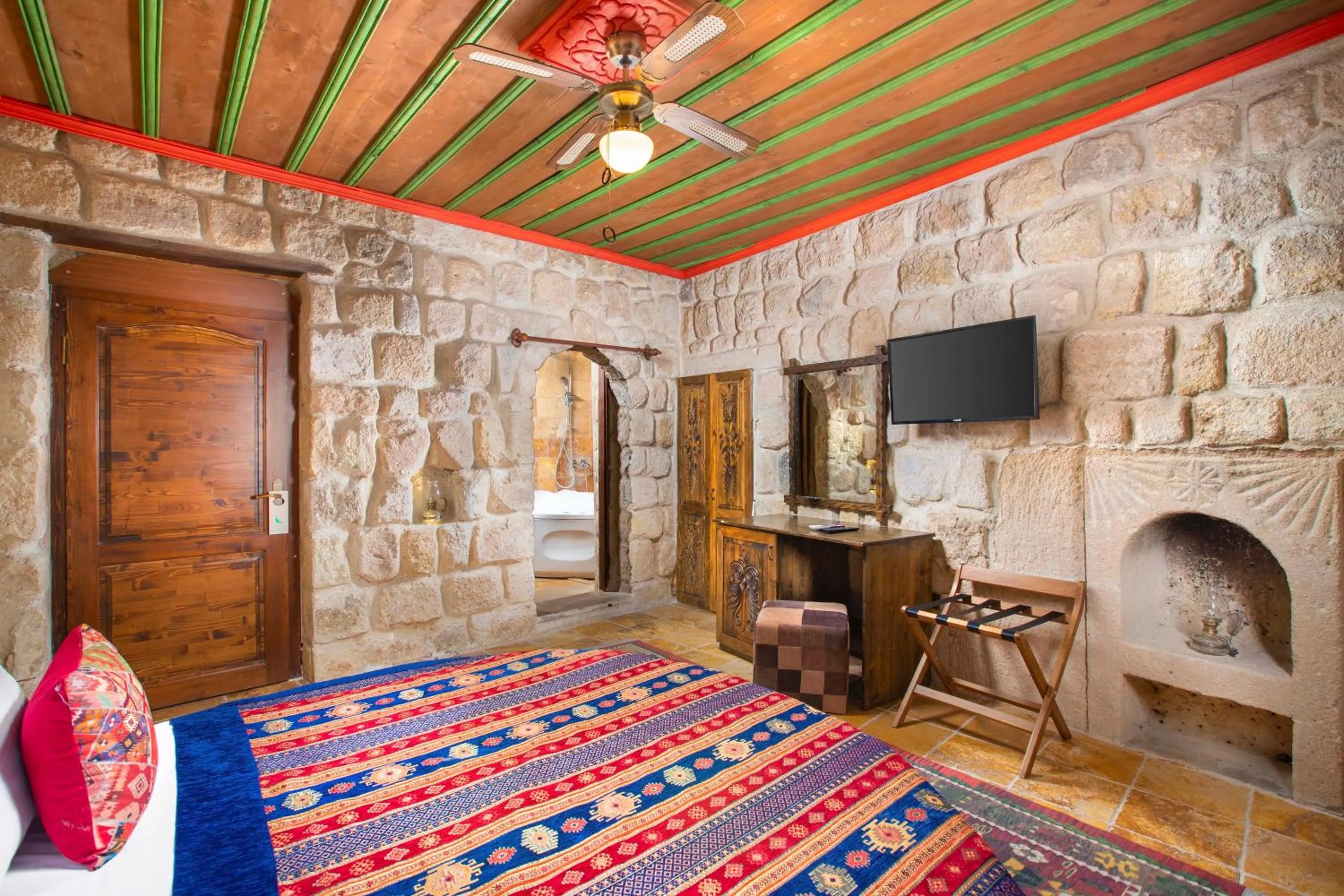 Bed in Garden Inn Cappadocia