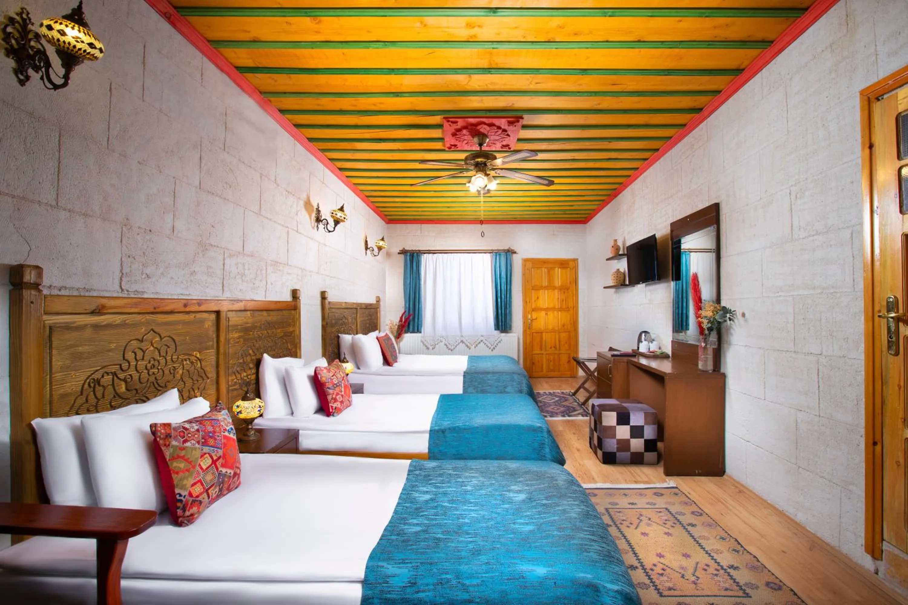 Bed in Garden Inn Cappadocia