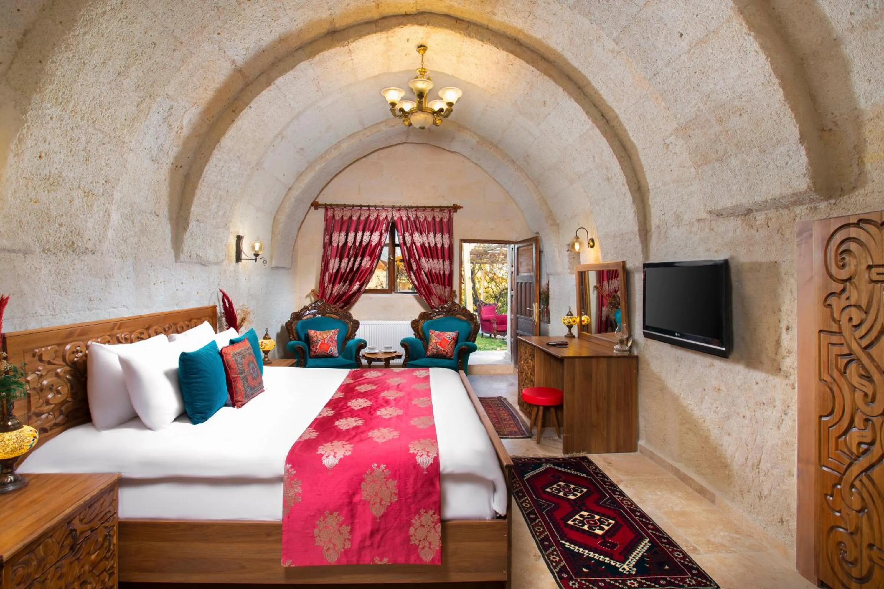 Bed in Garden Inn Cappadocia