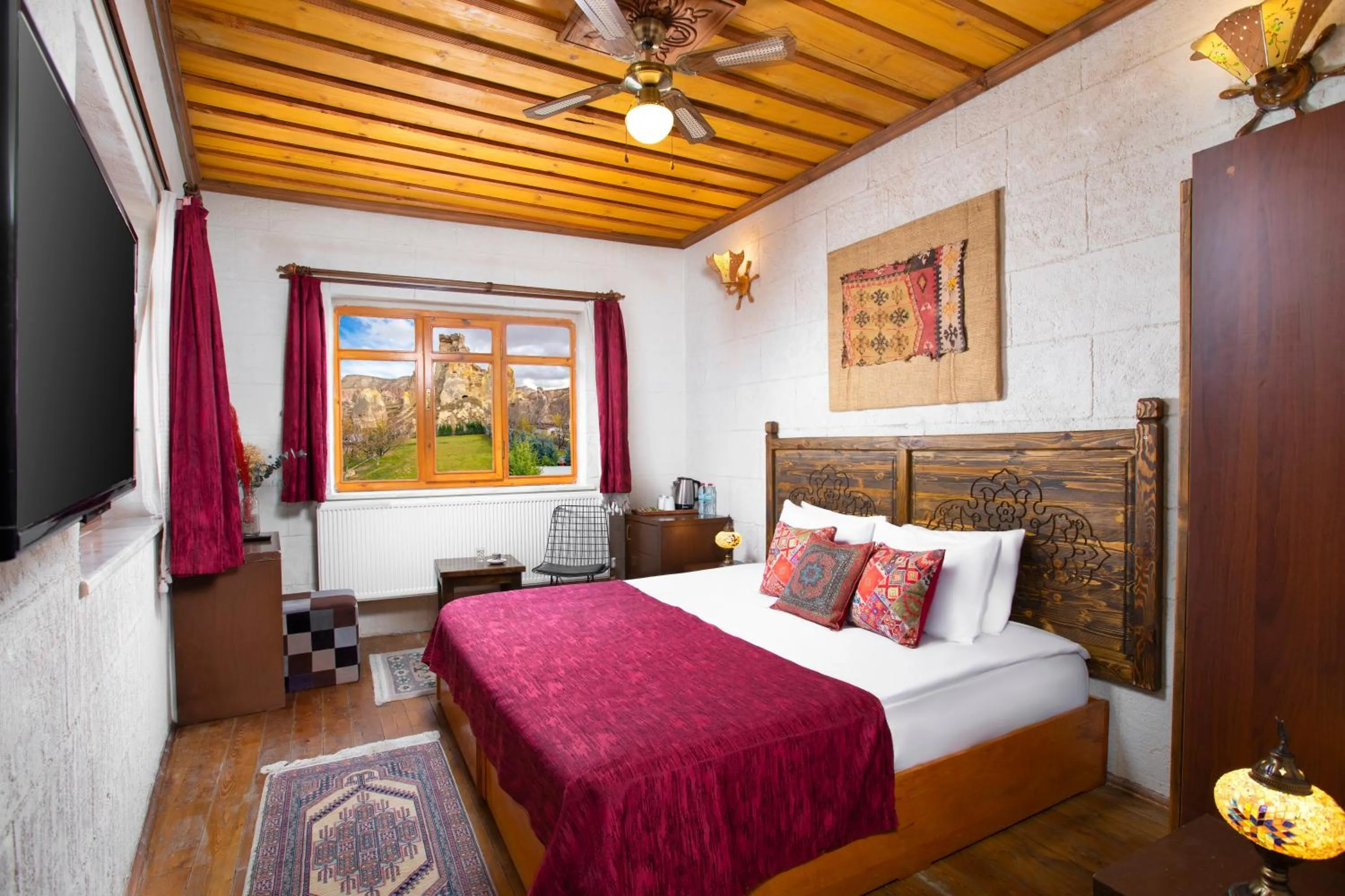 Bed in Garden Inn Cappadocia