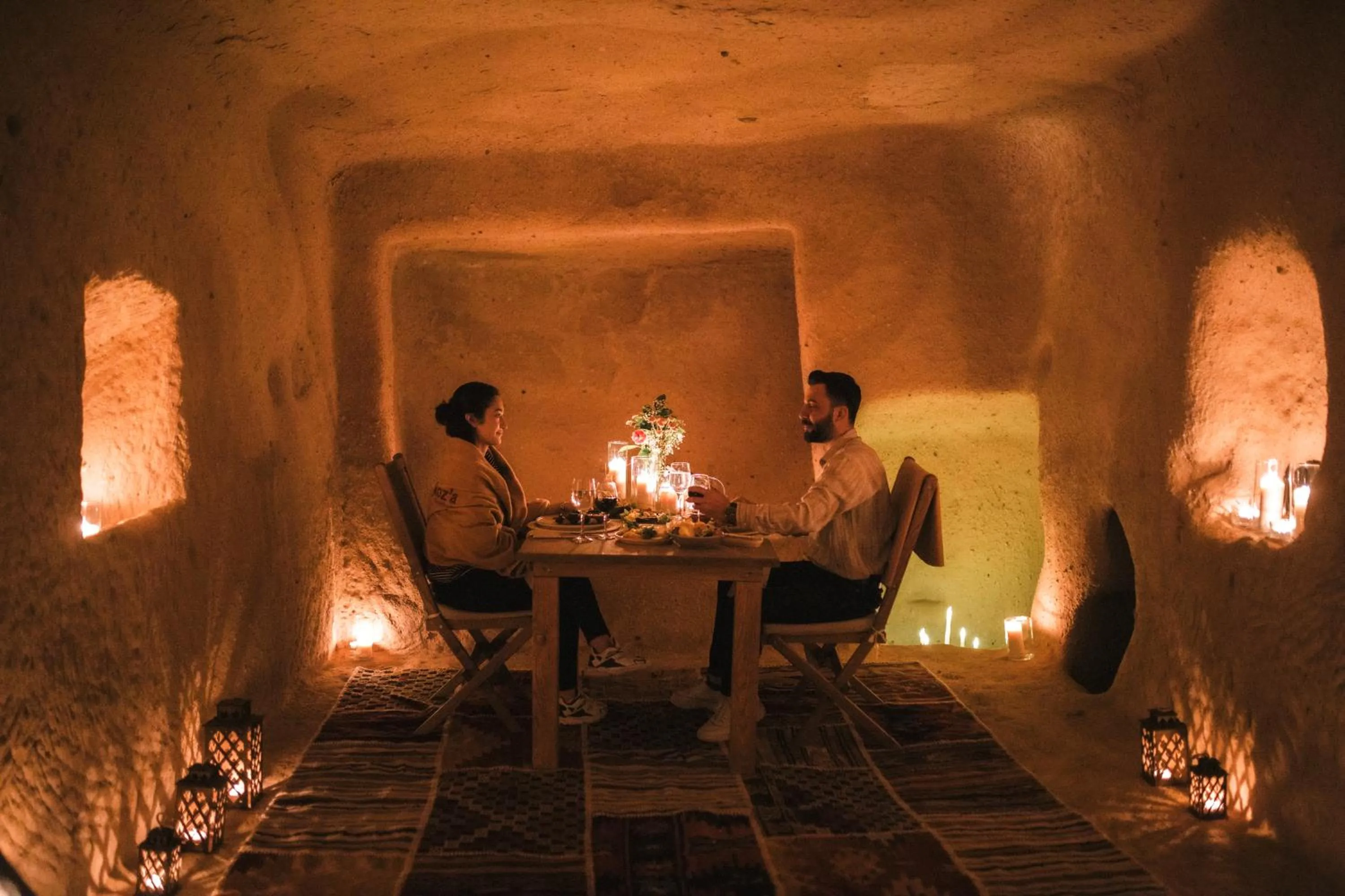 Seating area in Garden Inn Cappadocia