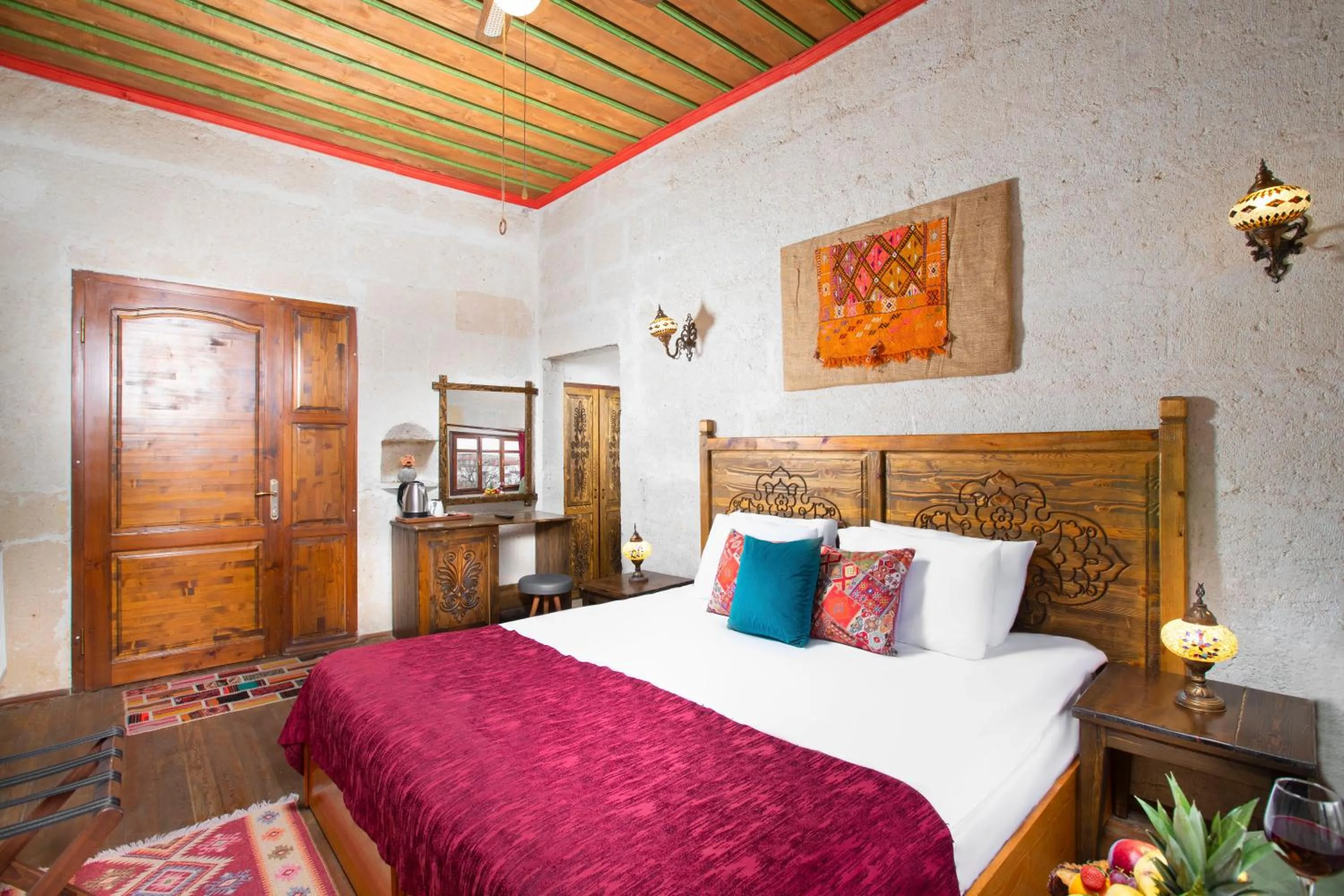 Bed in Garden Inn Cappadocia