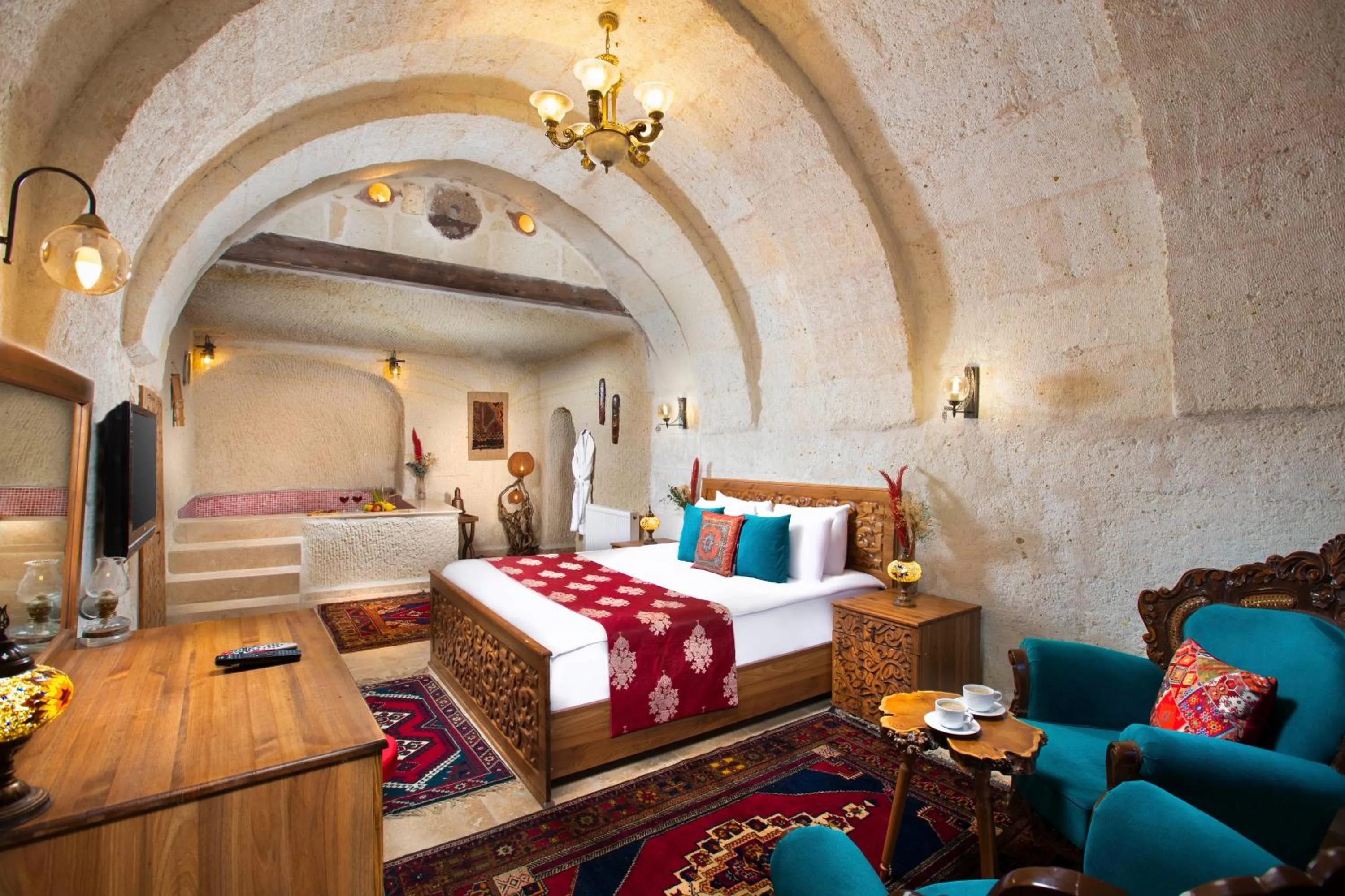 Bed in Garden Inn Cappadocia