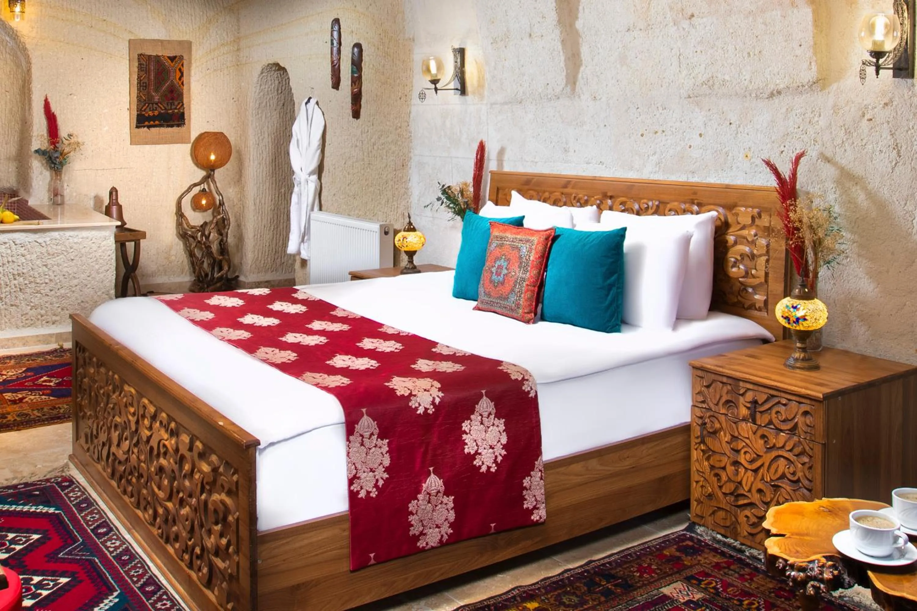 Bed in Garden Inn Cappadocia