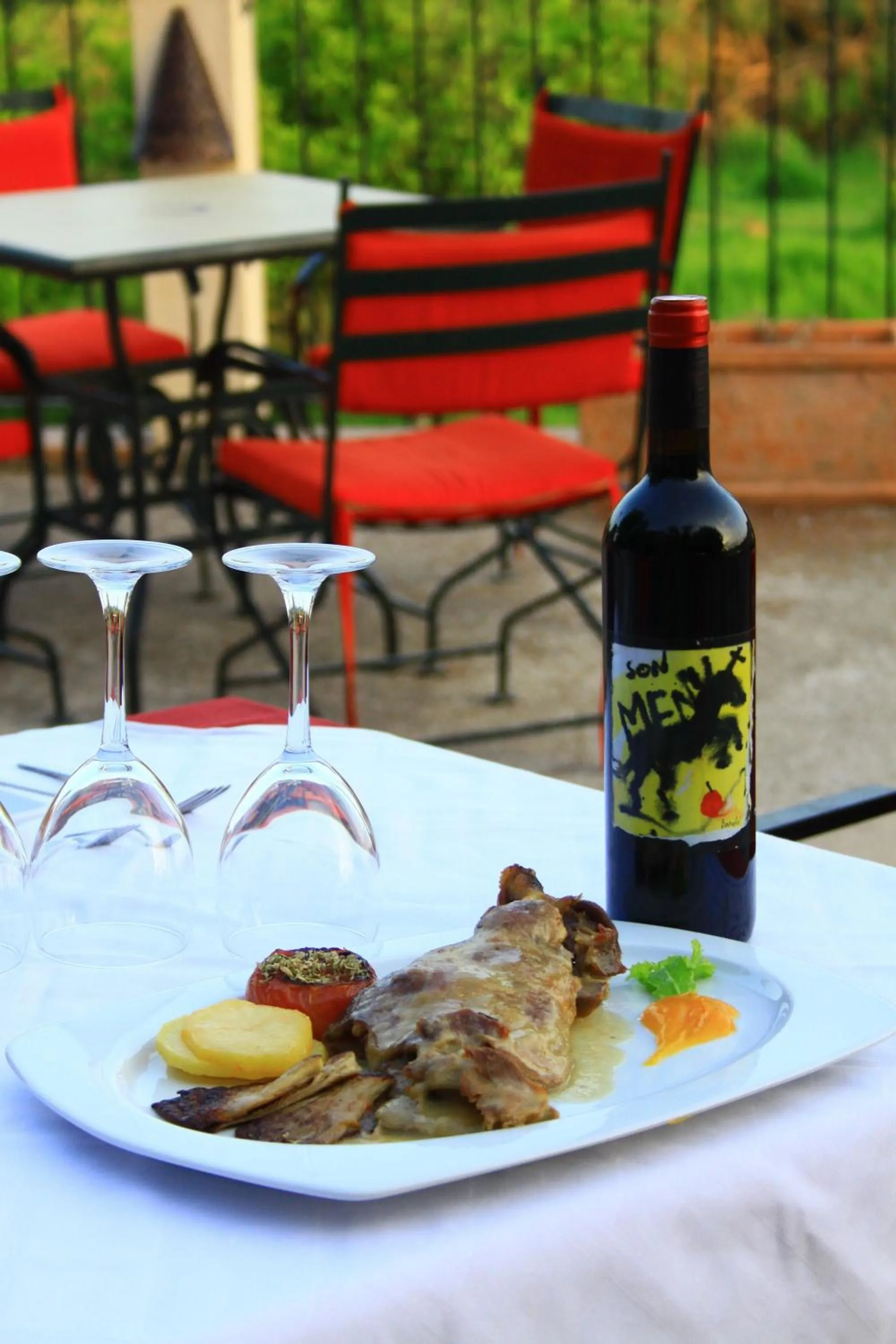 Food in Finca Agroturismo Son Menut