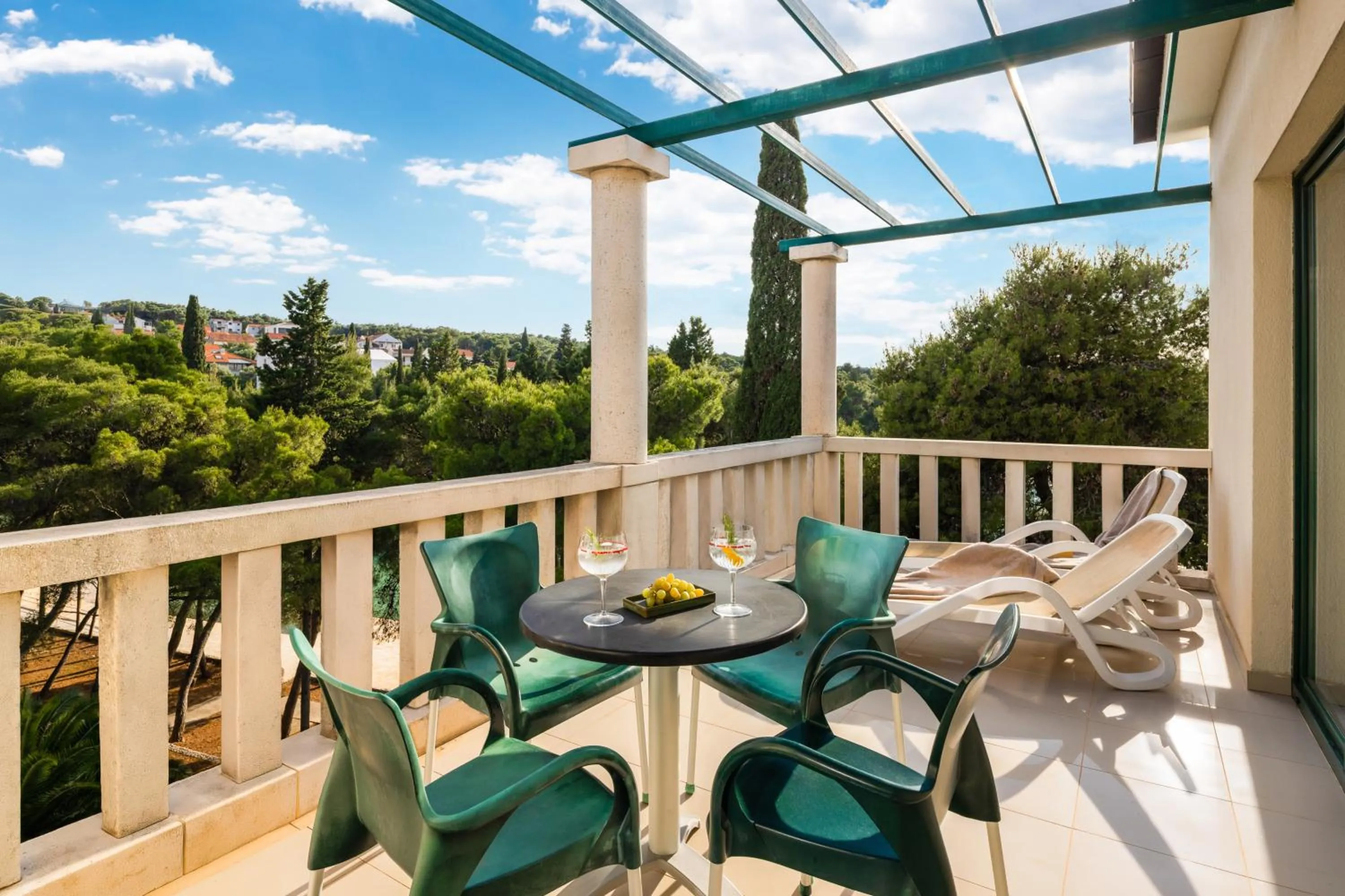 Balcony/Terrace in Aminess Vival Velaris Resort