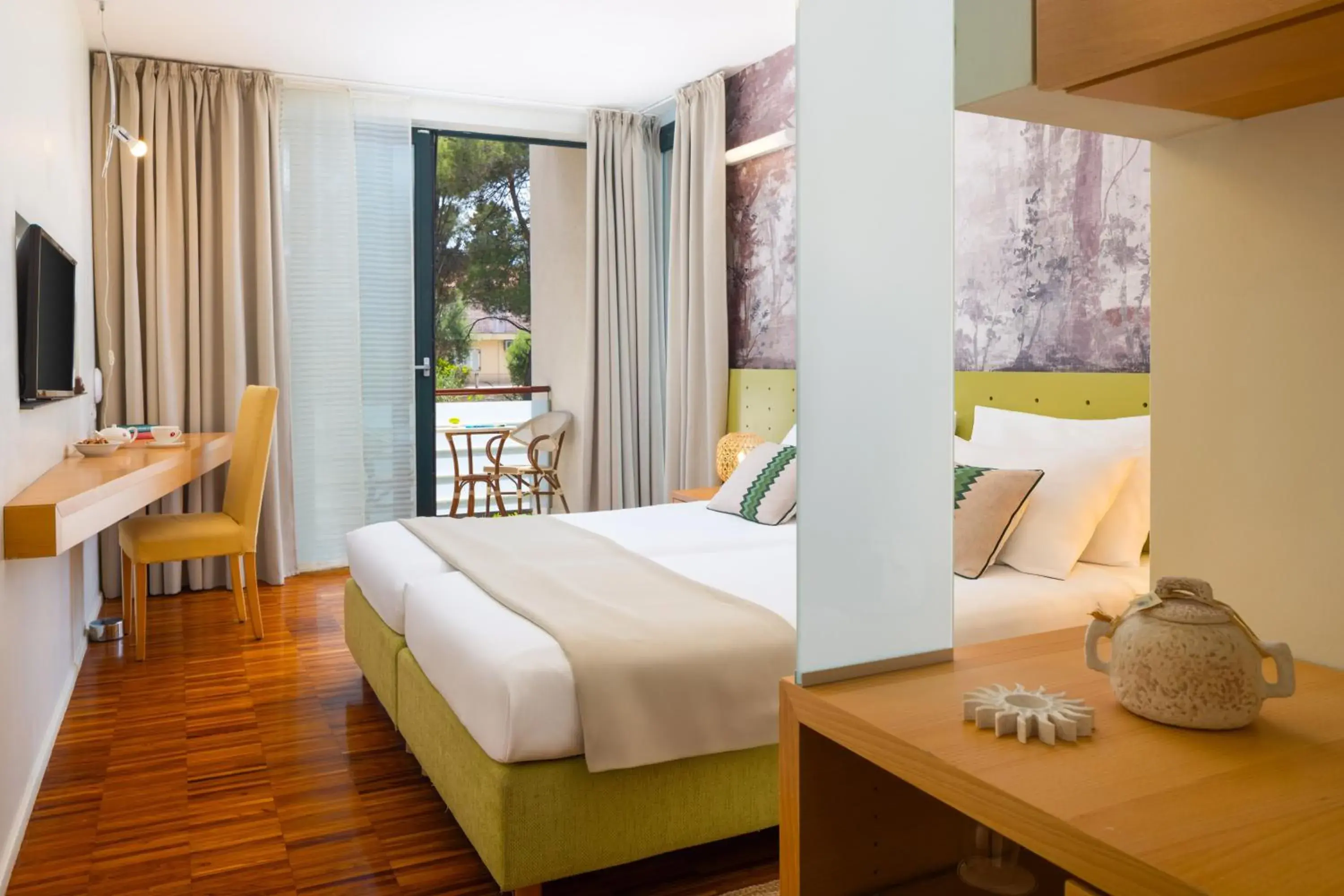 Superior Double Room with Balcony and Park View - single occupancy in Aminess Vival Velaris Resort Superior Double Room with Balcony and Park View - single occupancy in Aminess Vival Velaris Resort