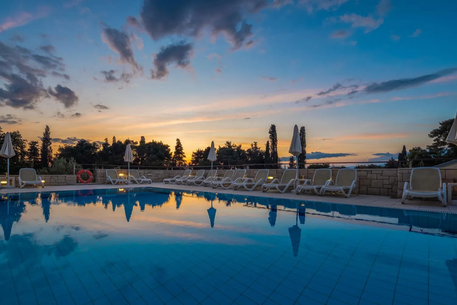 Pool view in Aminess Vival Velaris Resort