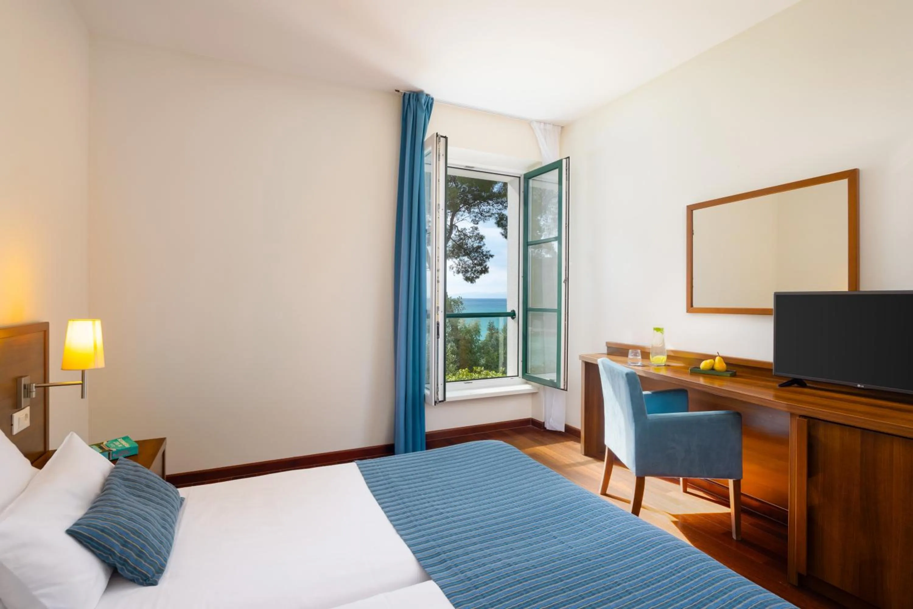 Bed in Aminess Vival Velaris Resort