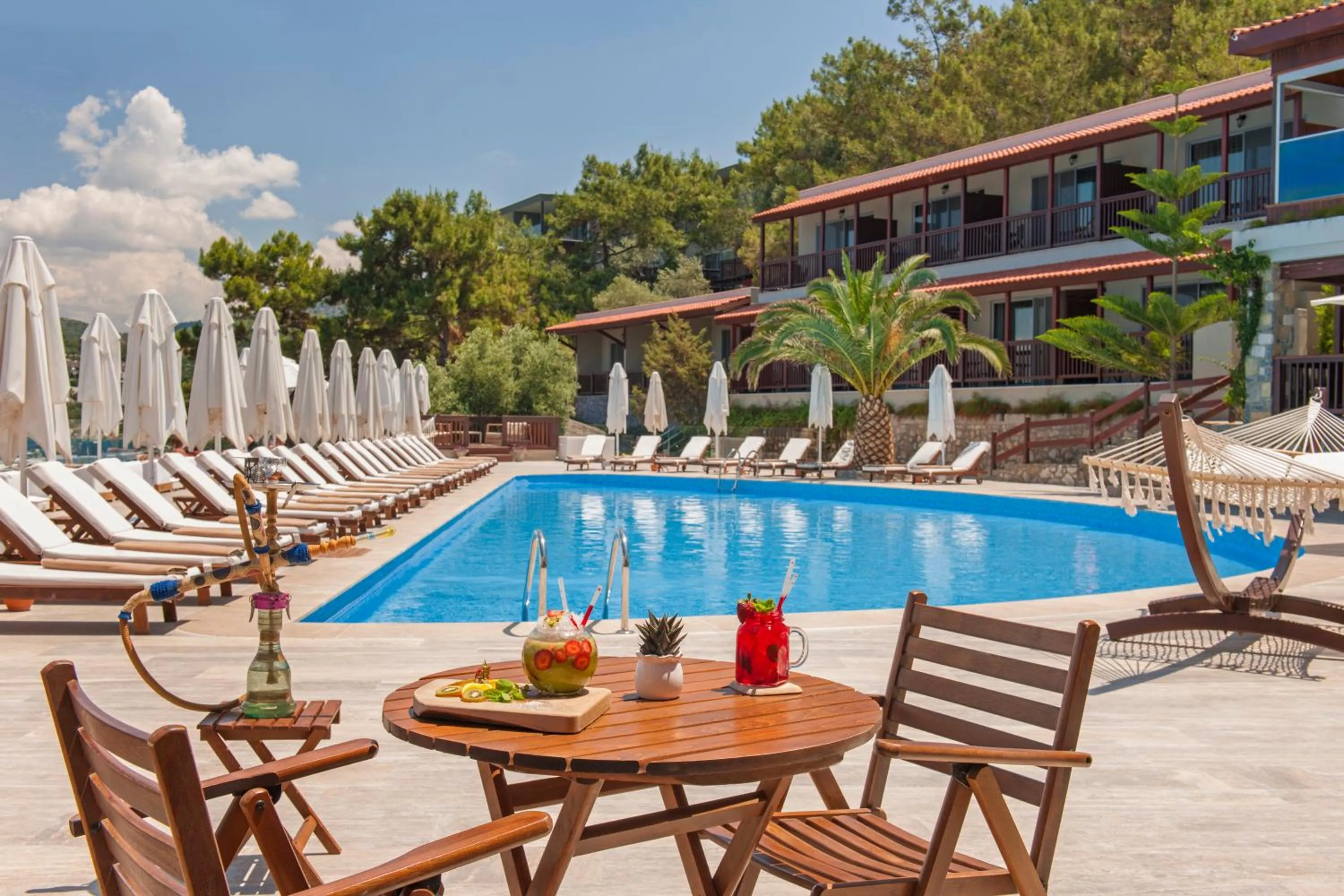 Swimming pool in Sarpedor Boutique Hotel
