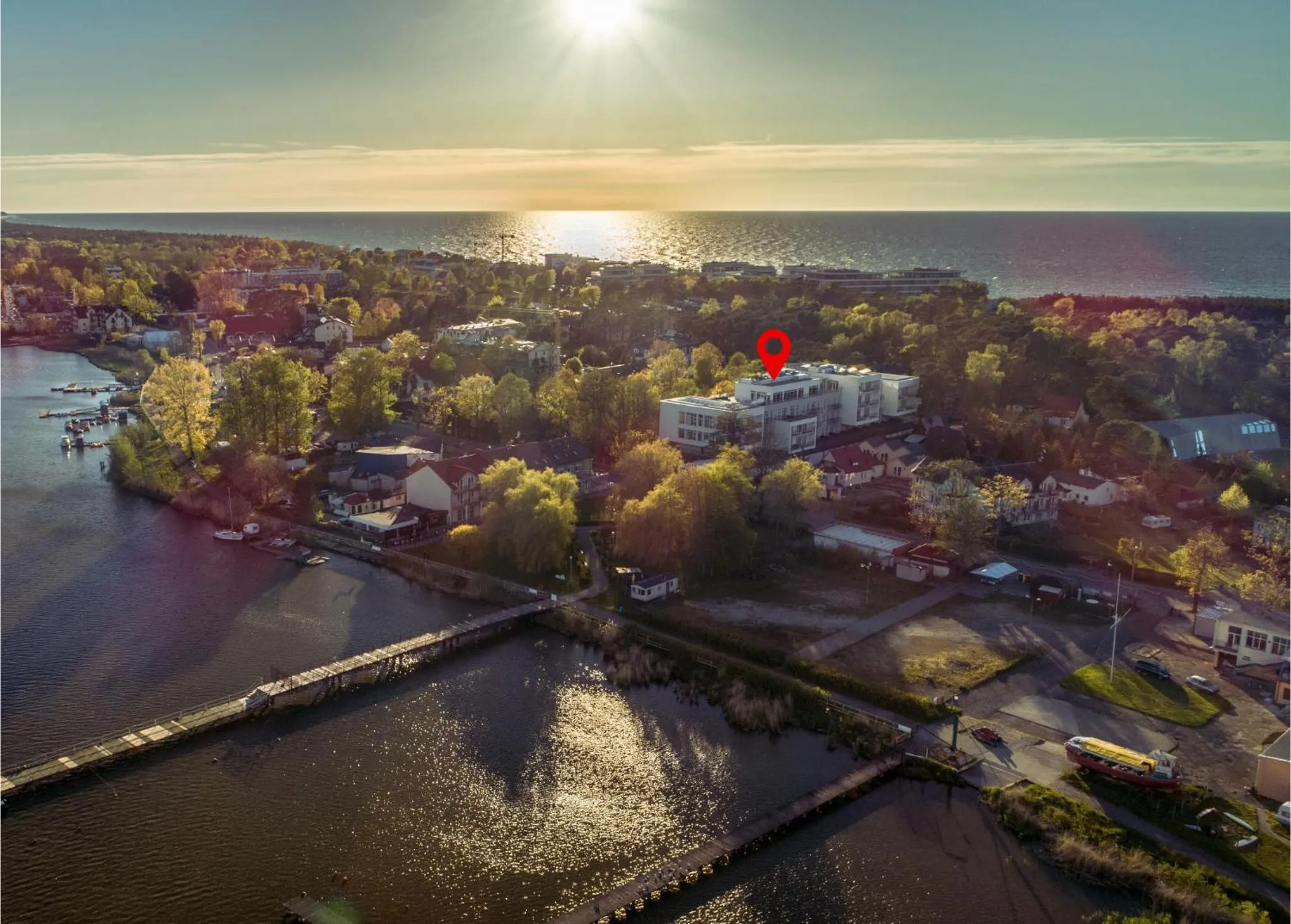 Property building in Molo Park Mielno