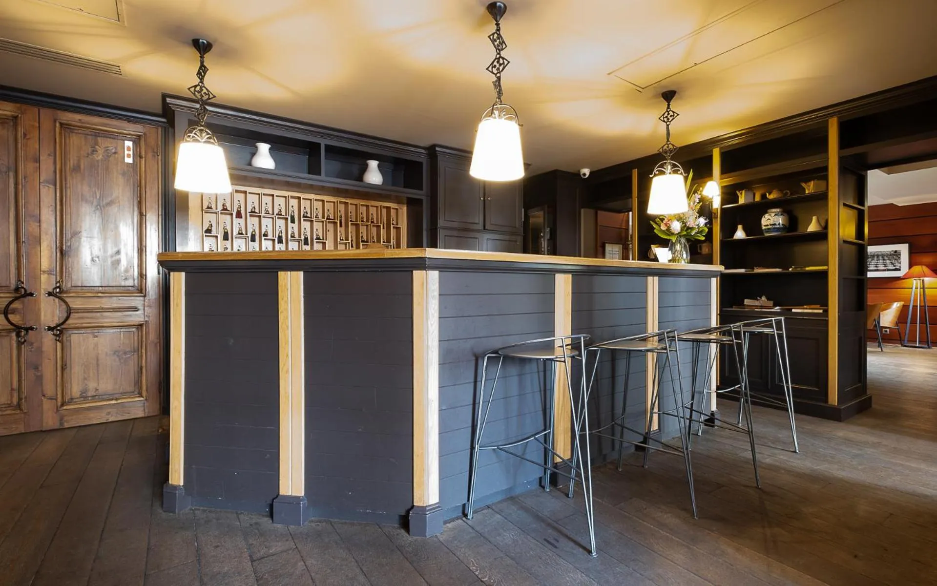 Lobby or reception in Hôtel Relais Monceau