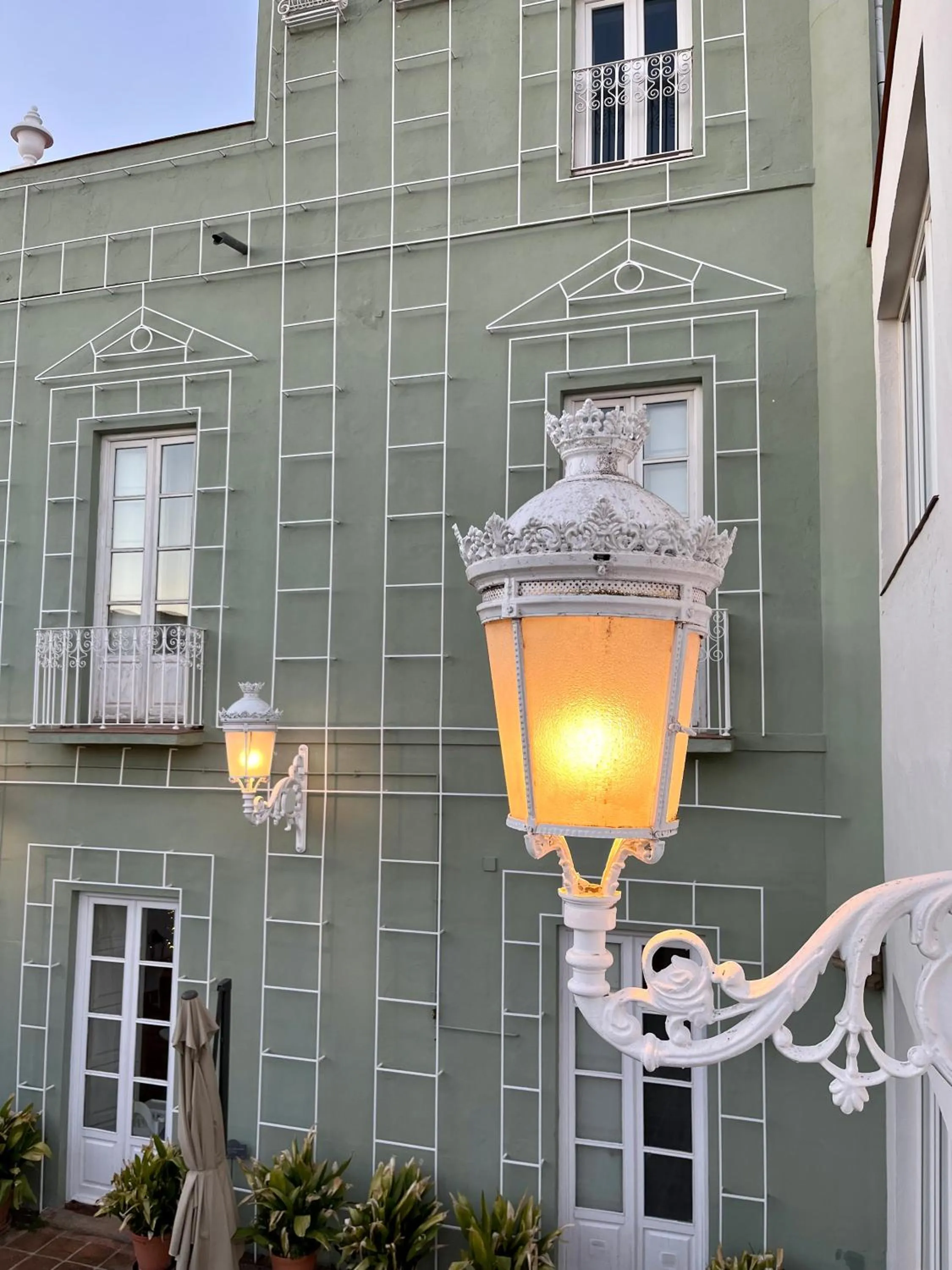 Patio in Hotel Boutique Conde de la Corte