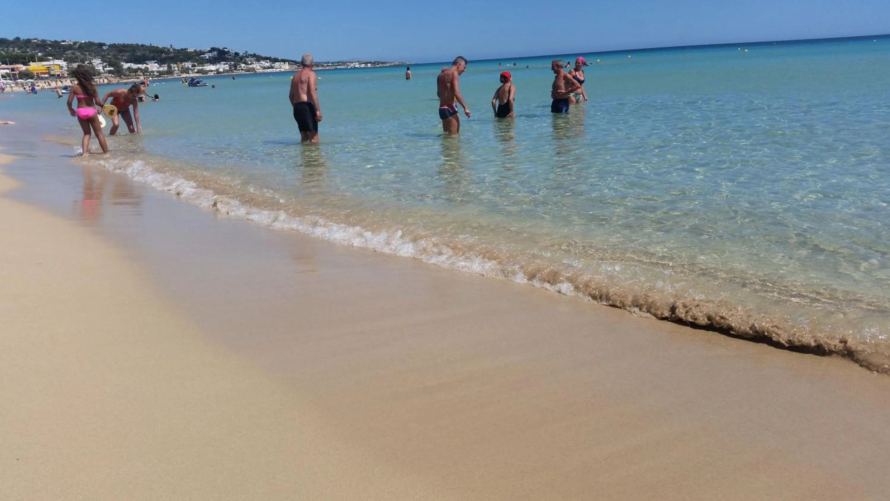 Beach in B&B White Rooms Salento
