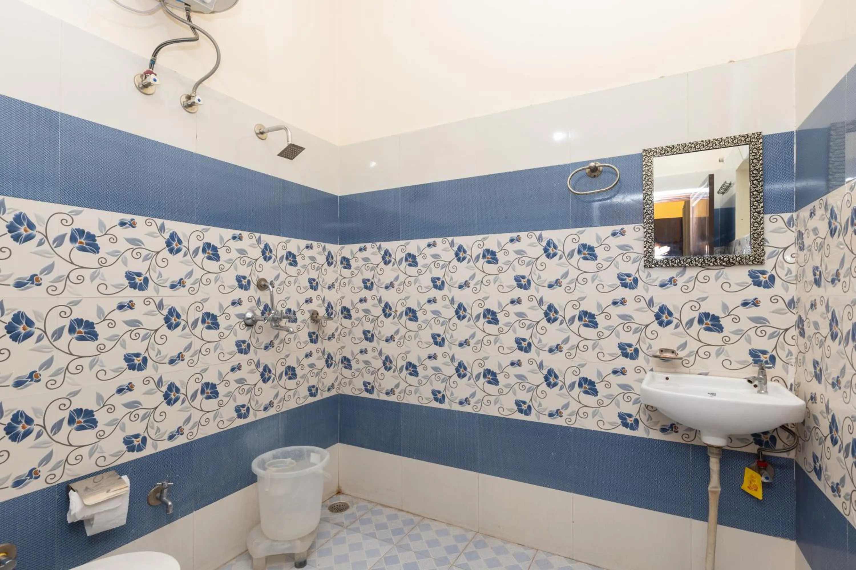 Bathroom in Indira Nikunj Rubystone Exotic