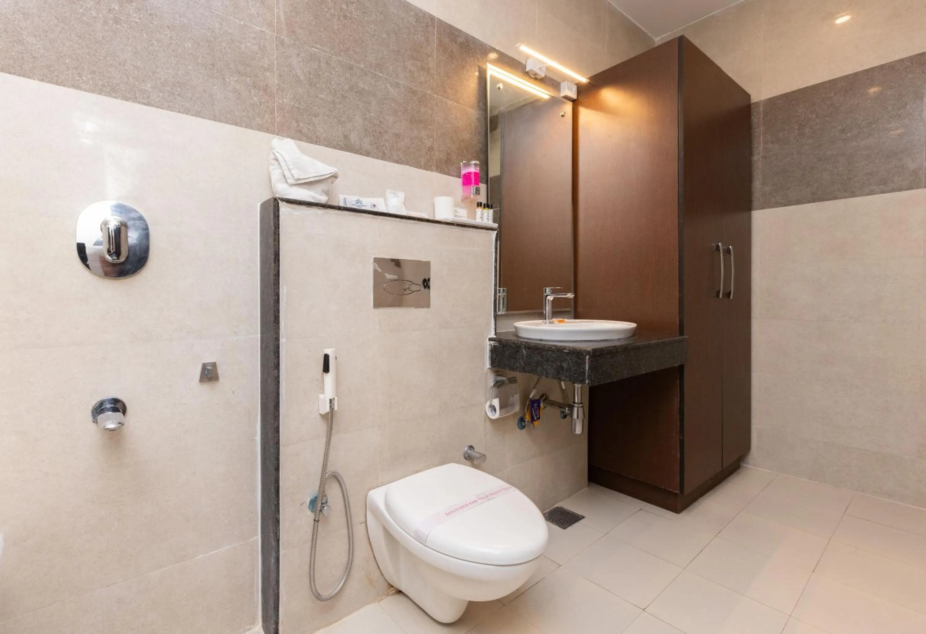 Bathroom in Indira Nikunj Rubystone Exotic