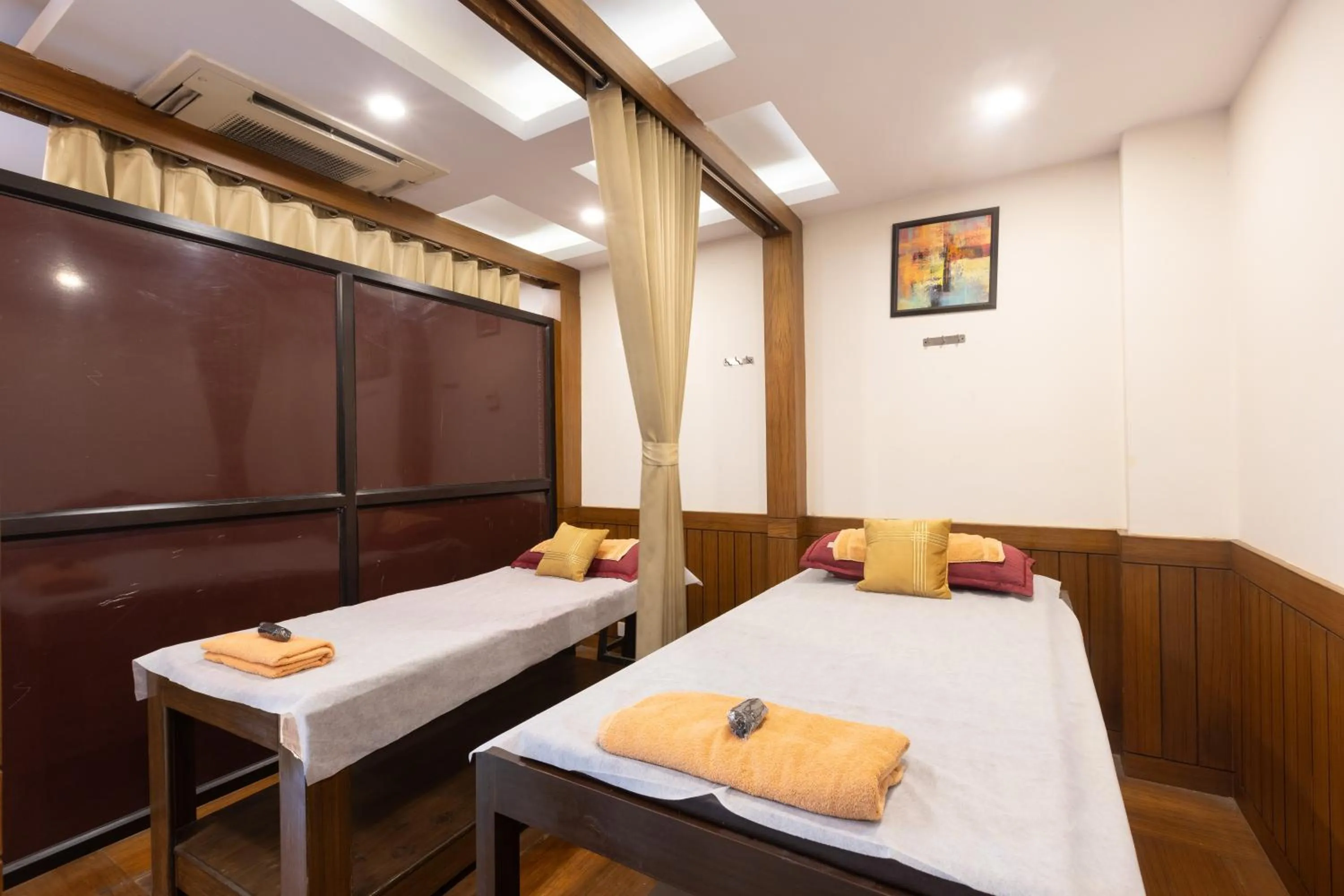 Spa and wellness centre/facilities, Bed in Indira Nikunj Rubystone Exotic