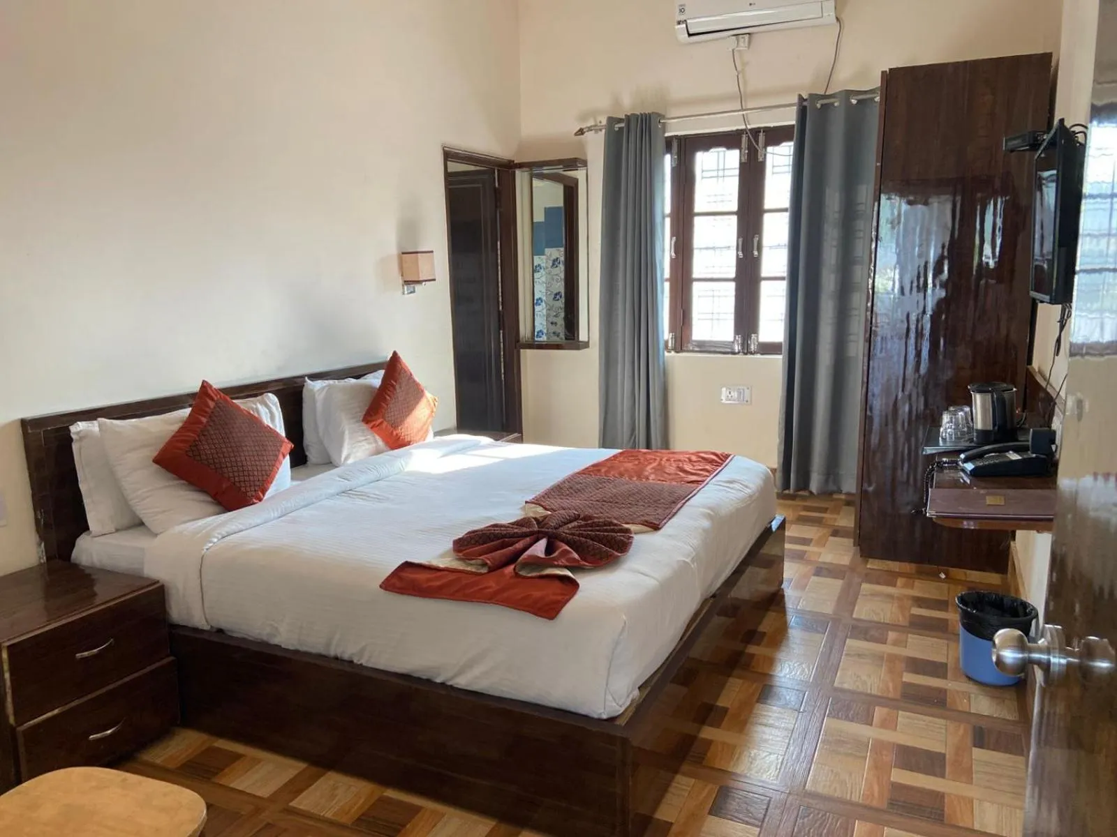 Bed in Indira Nikunj Rubystone Exotic