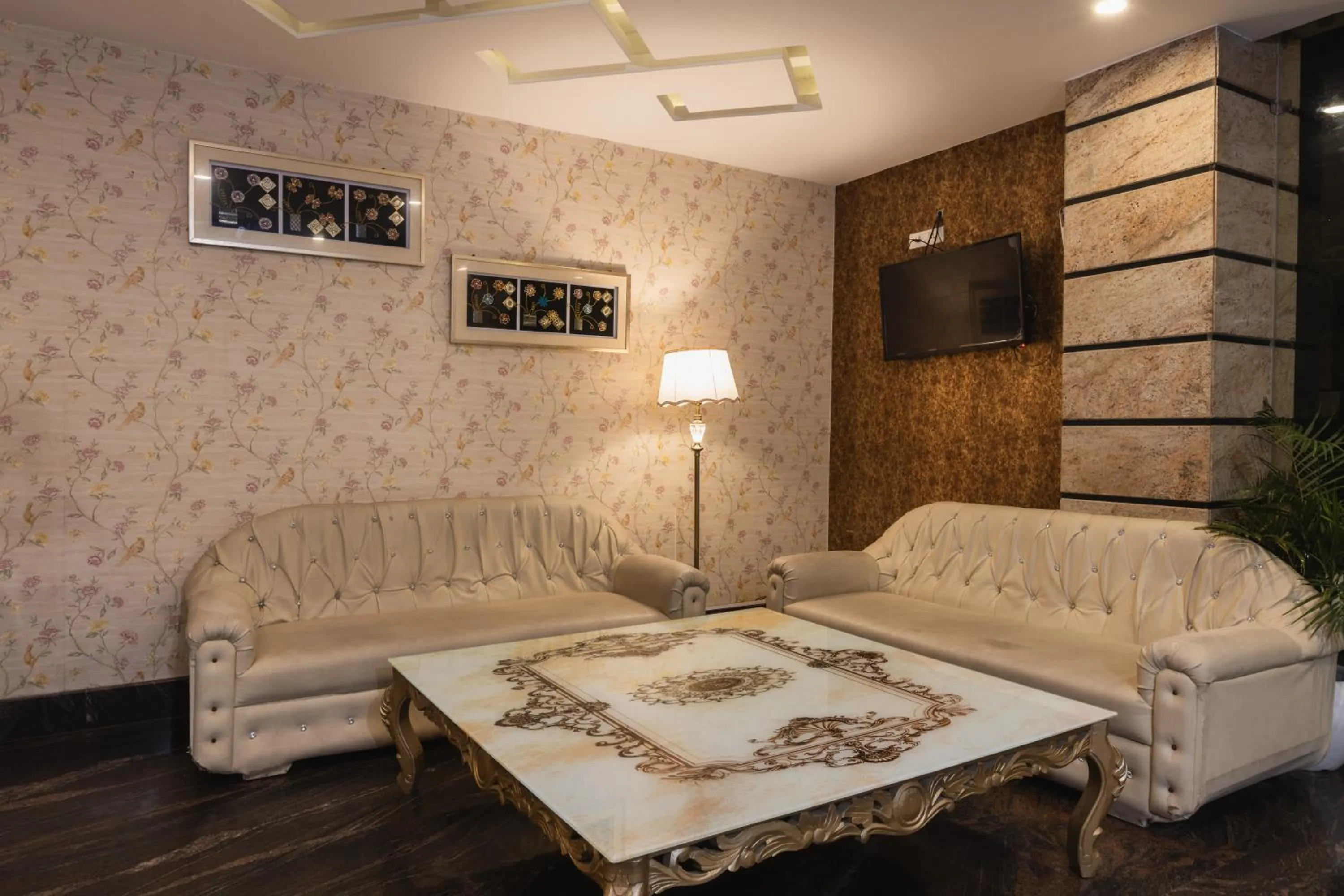 Lobby or reception in Indira Nikunj Rubystone Exotic