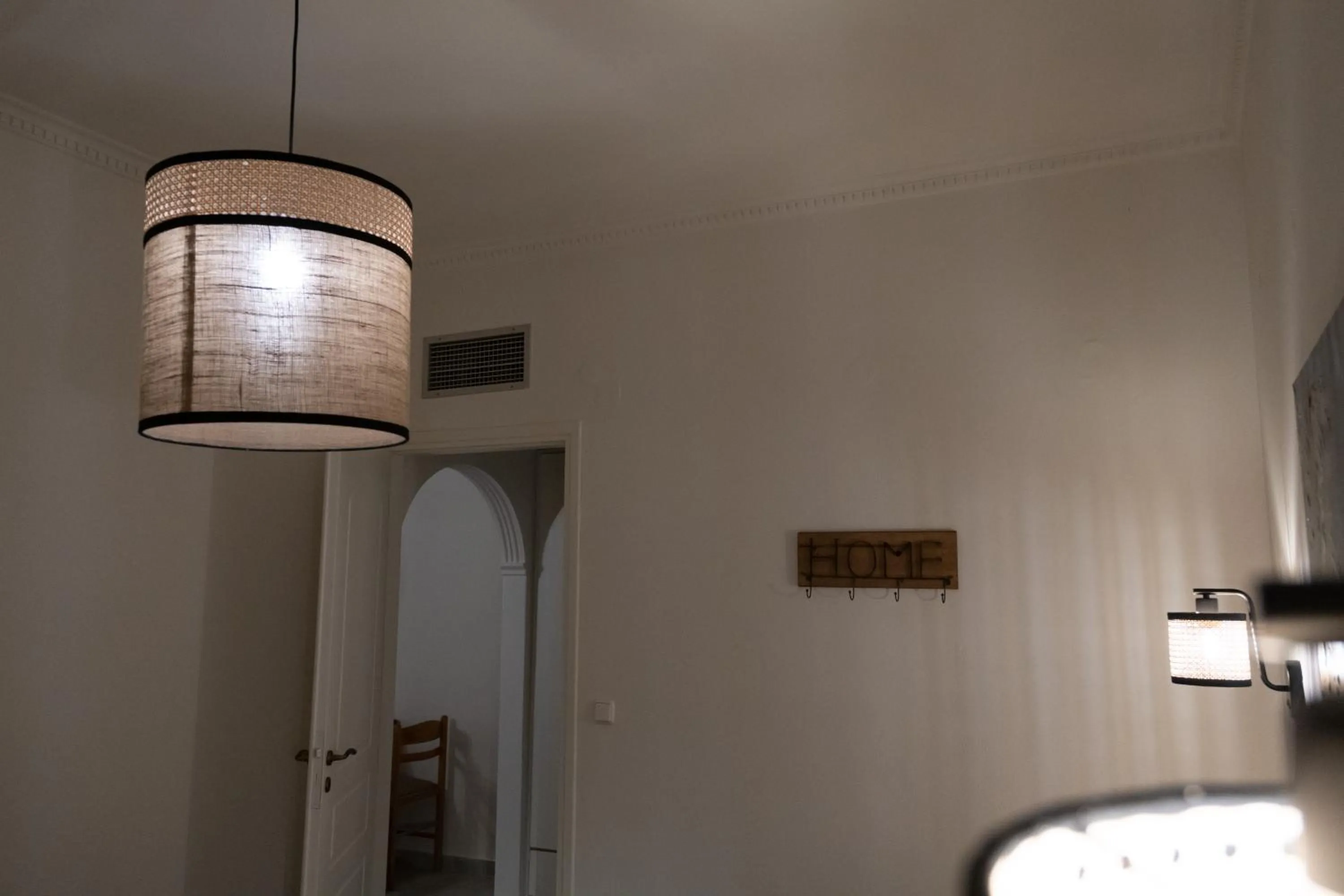 Bedroom in Aspri Petra Apartments