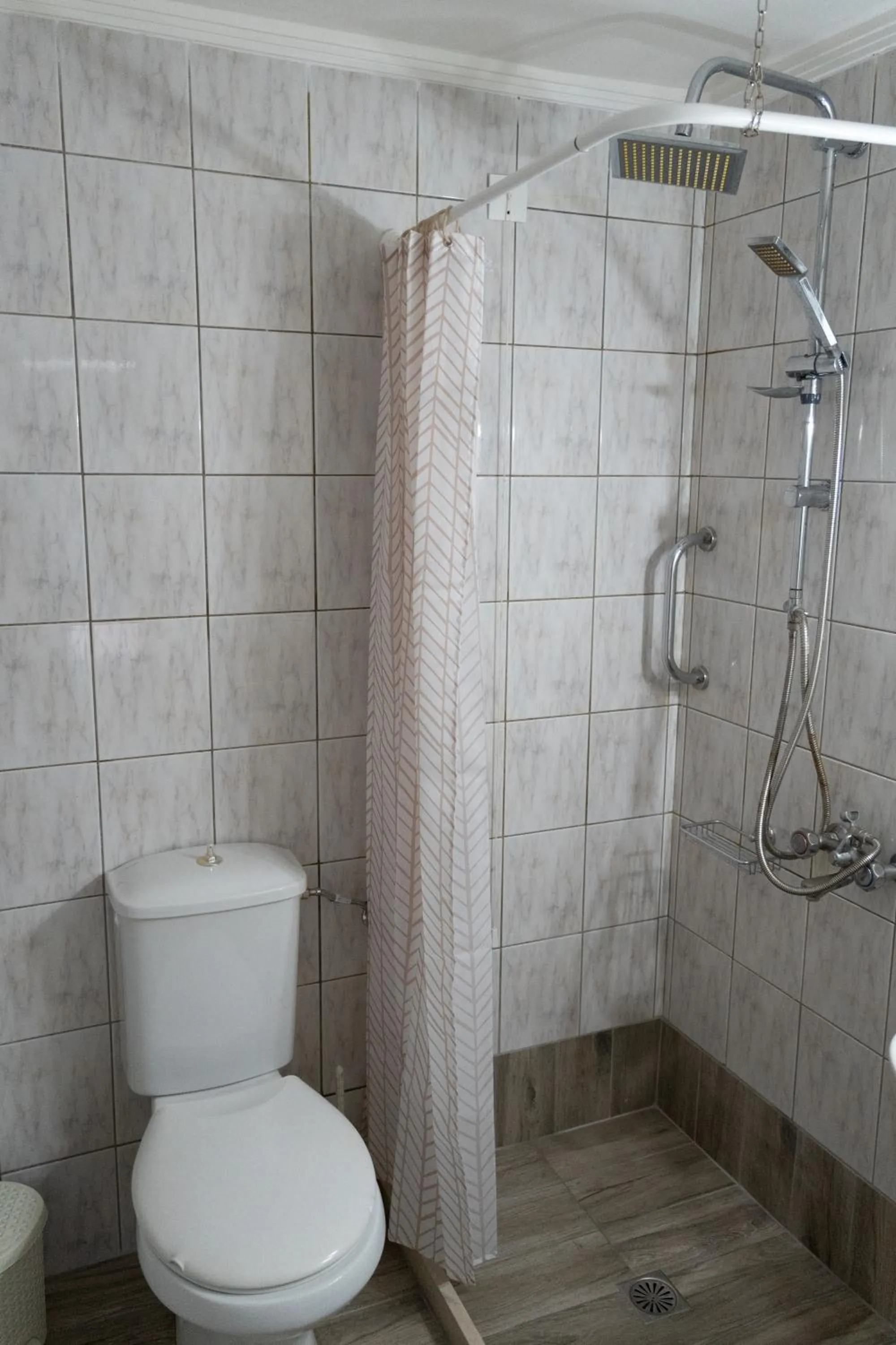 Shower in Aspri Petra Apartments