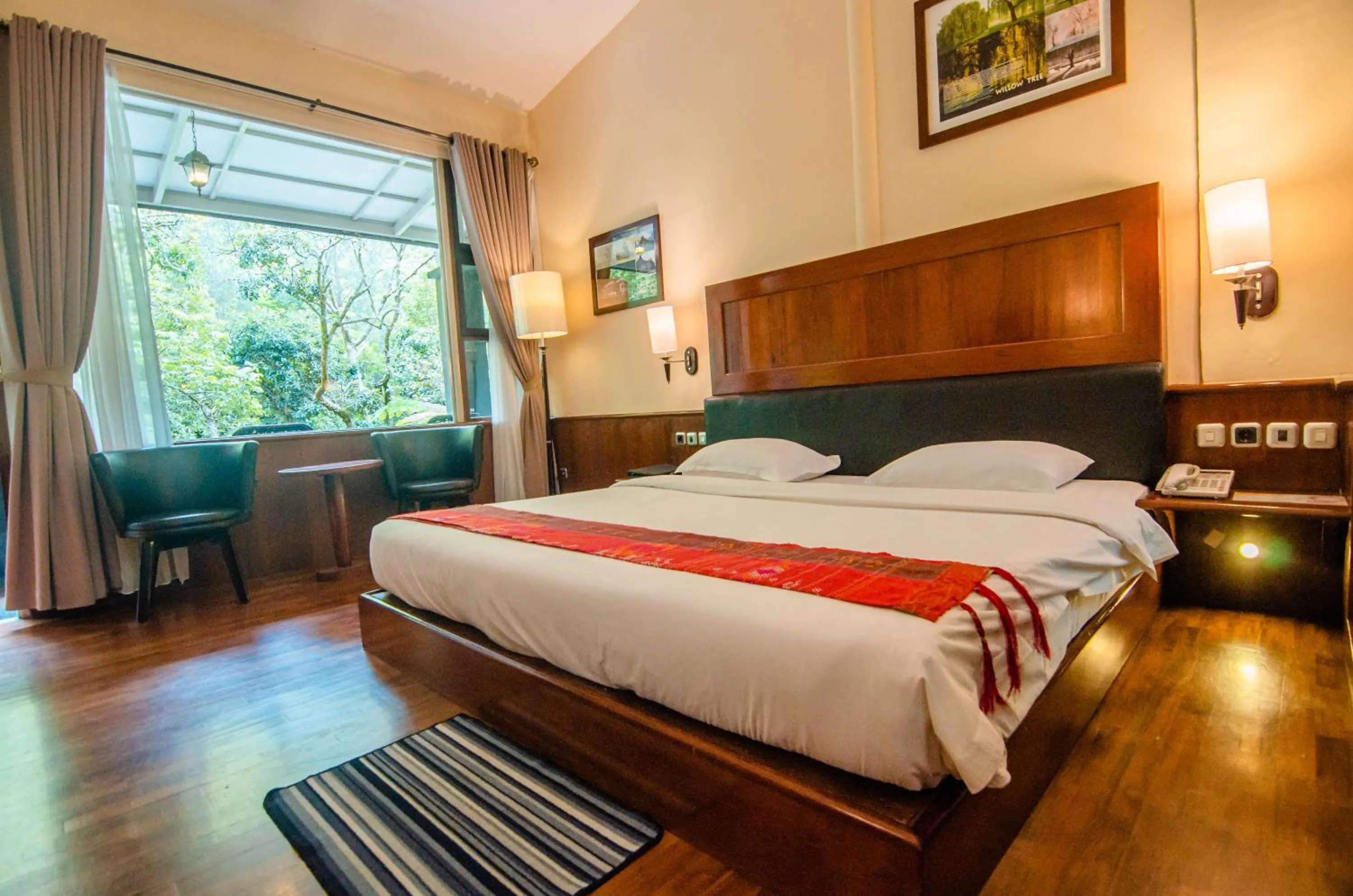Bed in Taman Simalem Resort