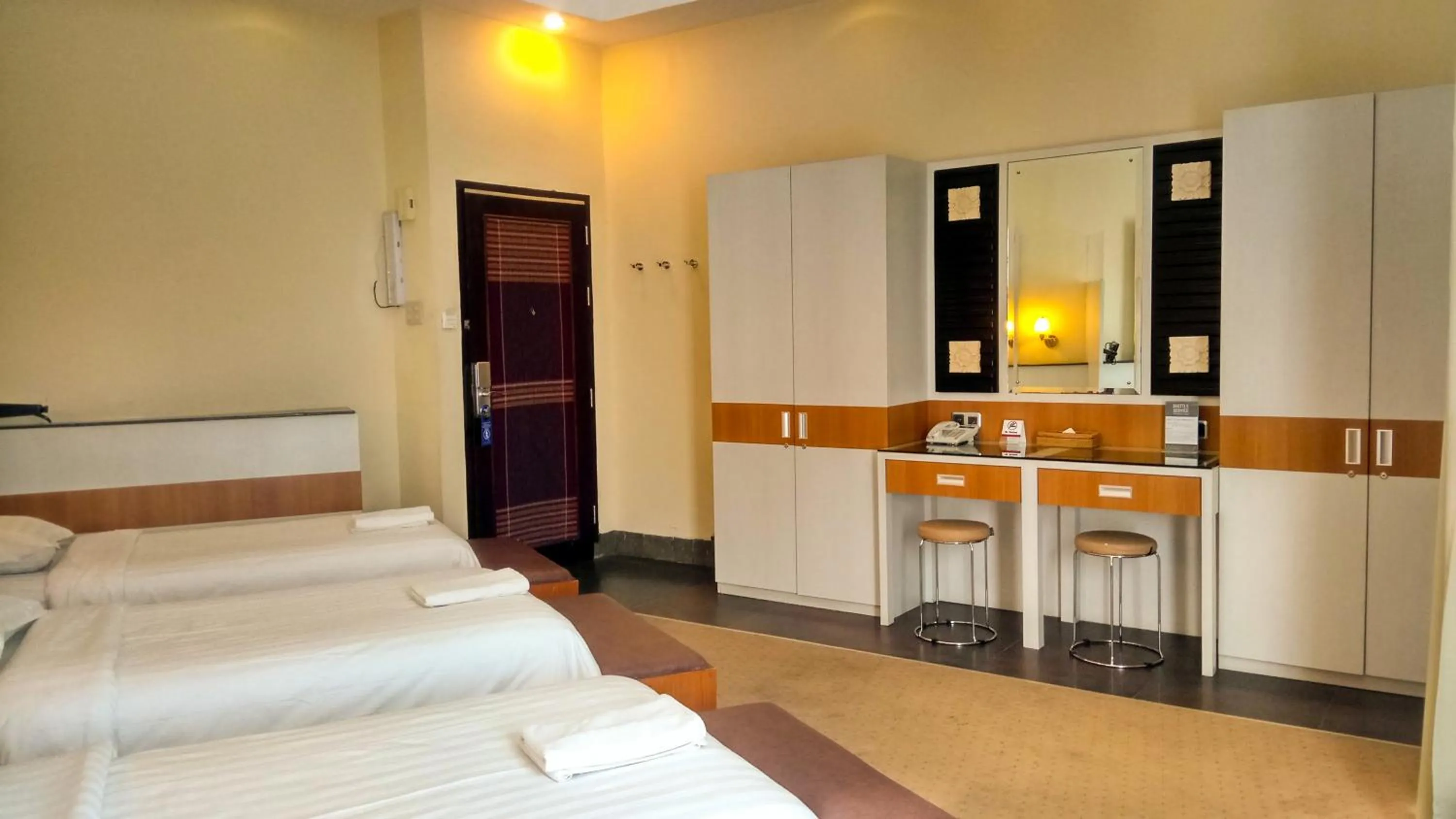 Bed in Taman Simalem Resort