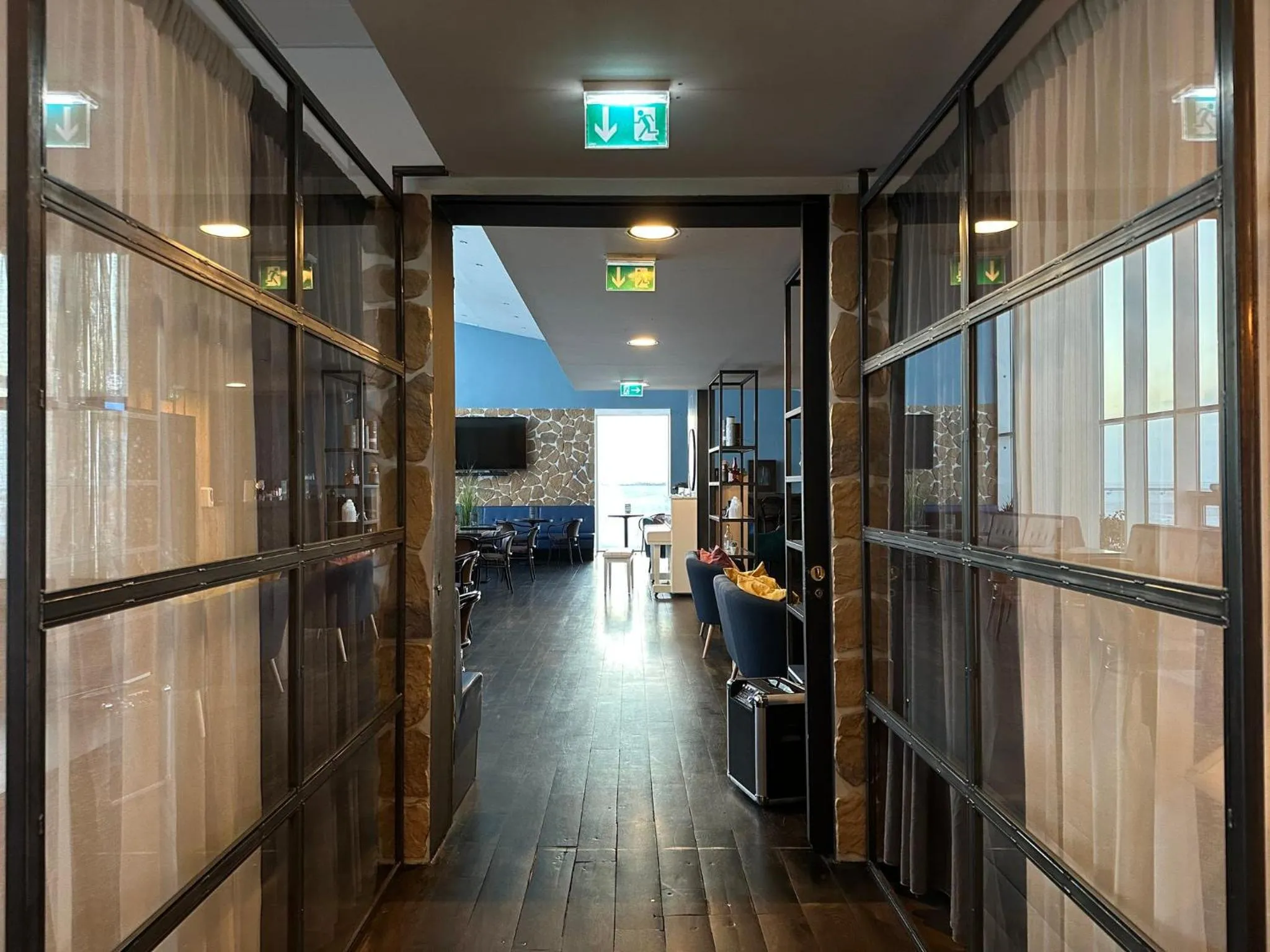 Lobby or reception in Hotel Laki