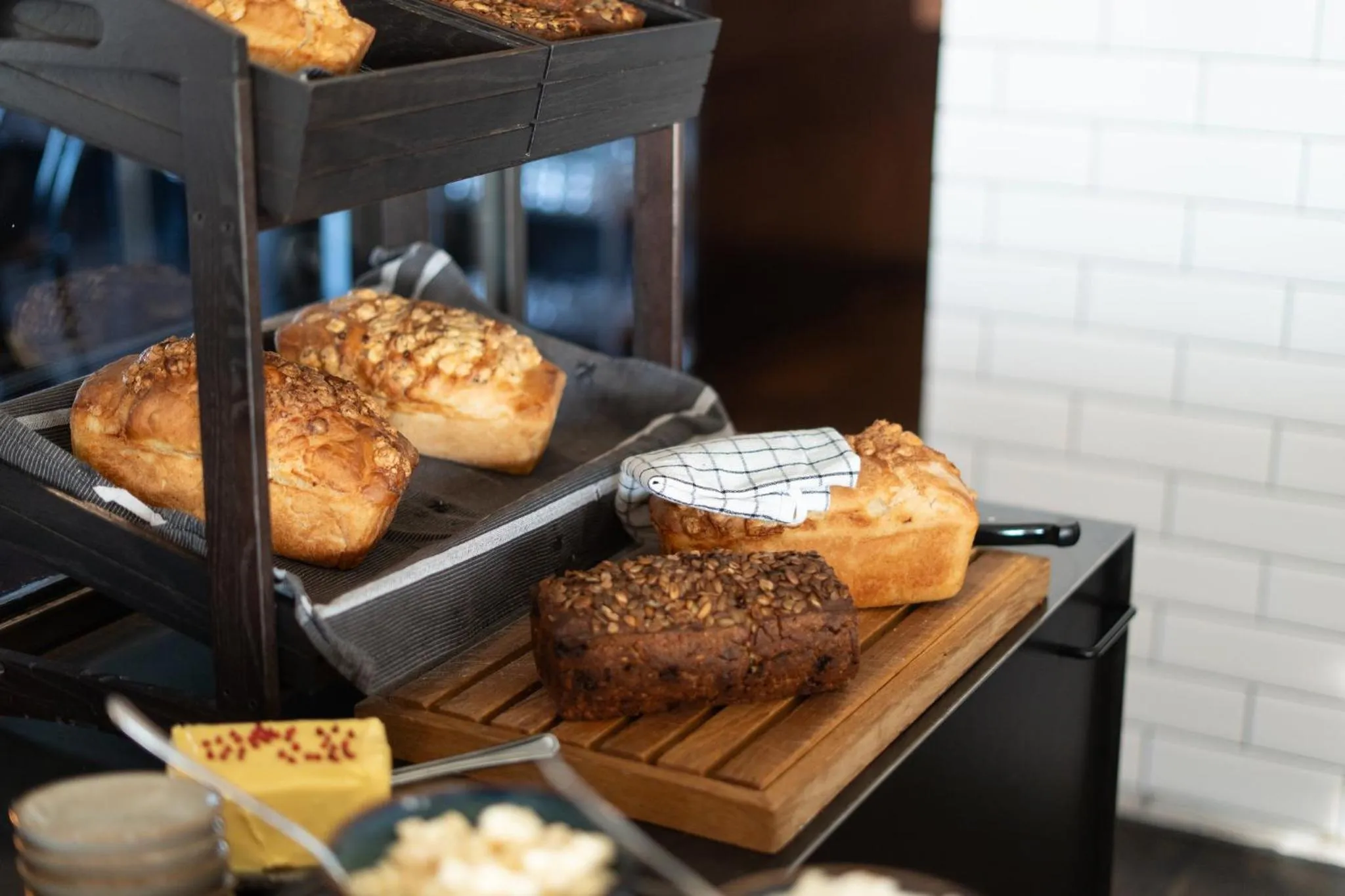 Buffet breakfast in Hotel Laki