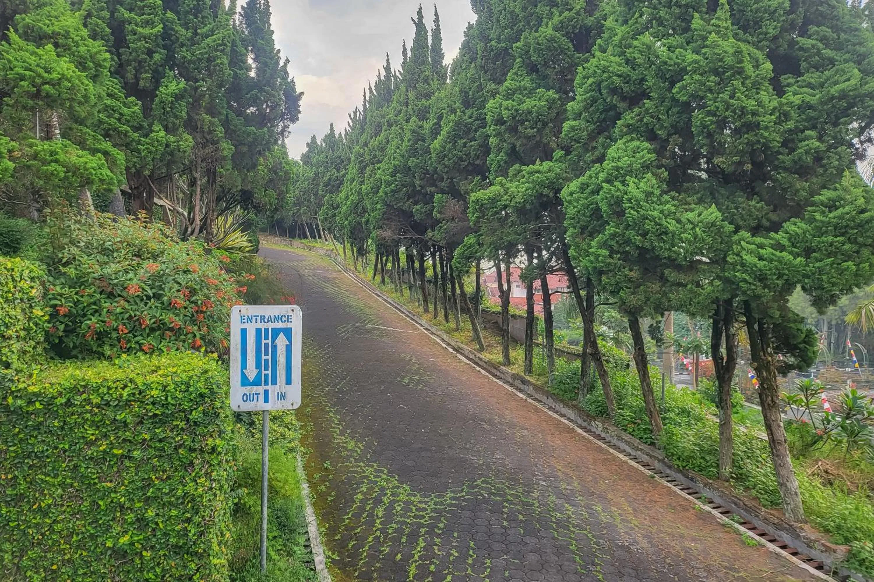 View (from property/room) in RedDoorz near UPI Setiabudhi Bandung