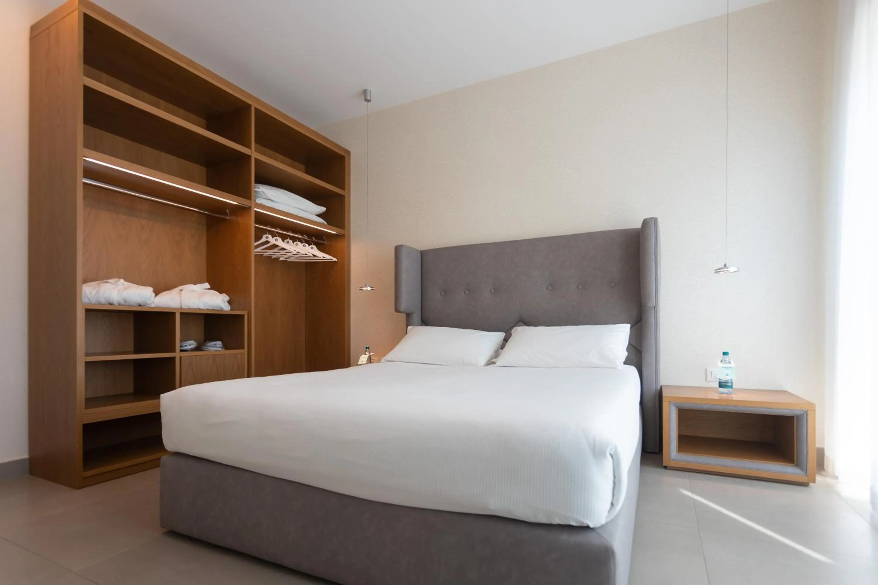 Bed in Mosella Suite Hotel