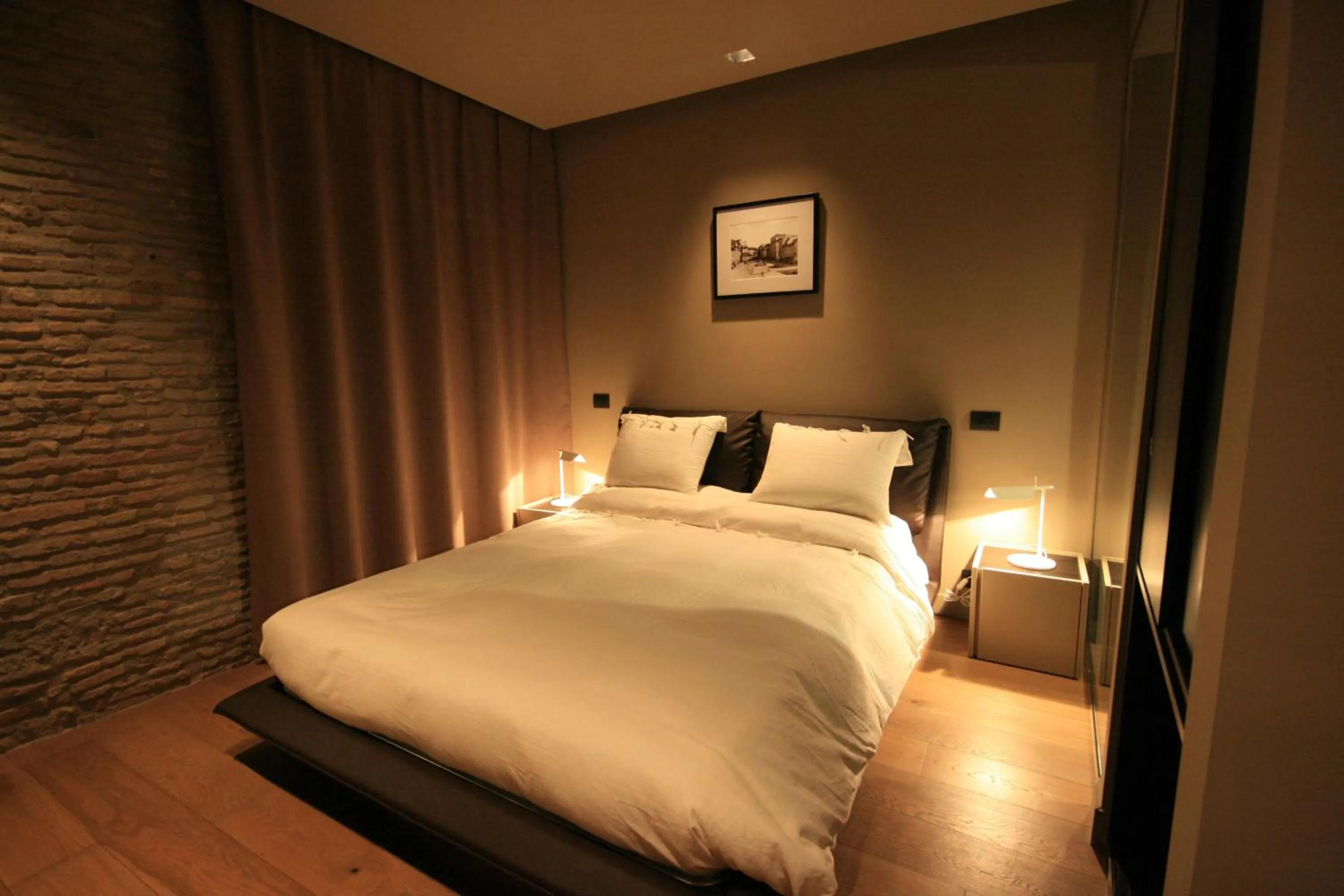 Decorative detail, Bed in Campo Marzio Luxury Suites