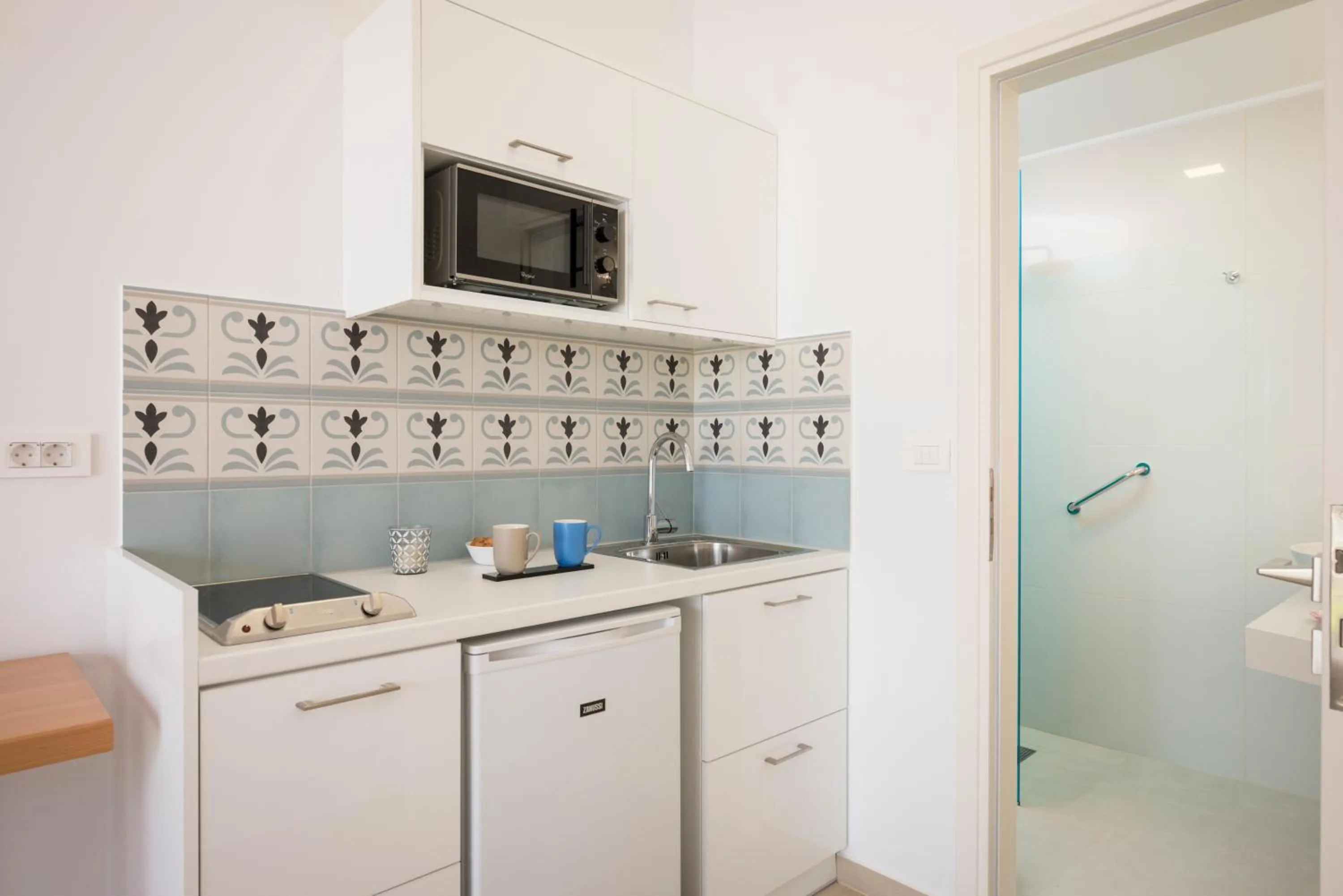 Kitchen or kitchenette in Hermes Beach Front