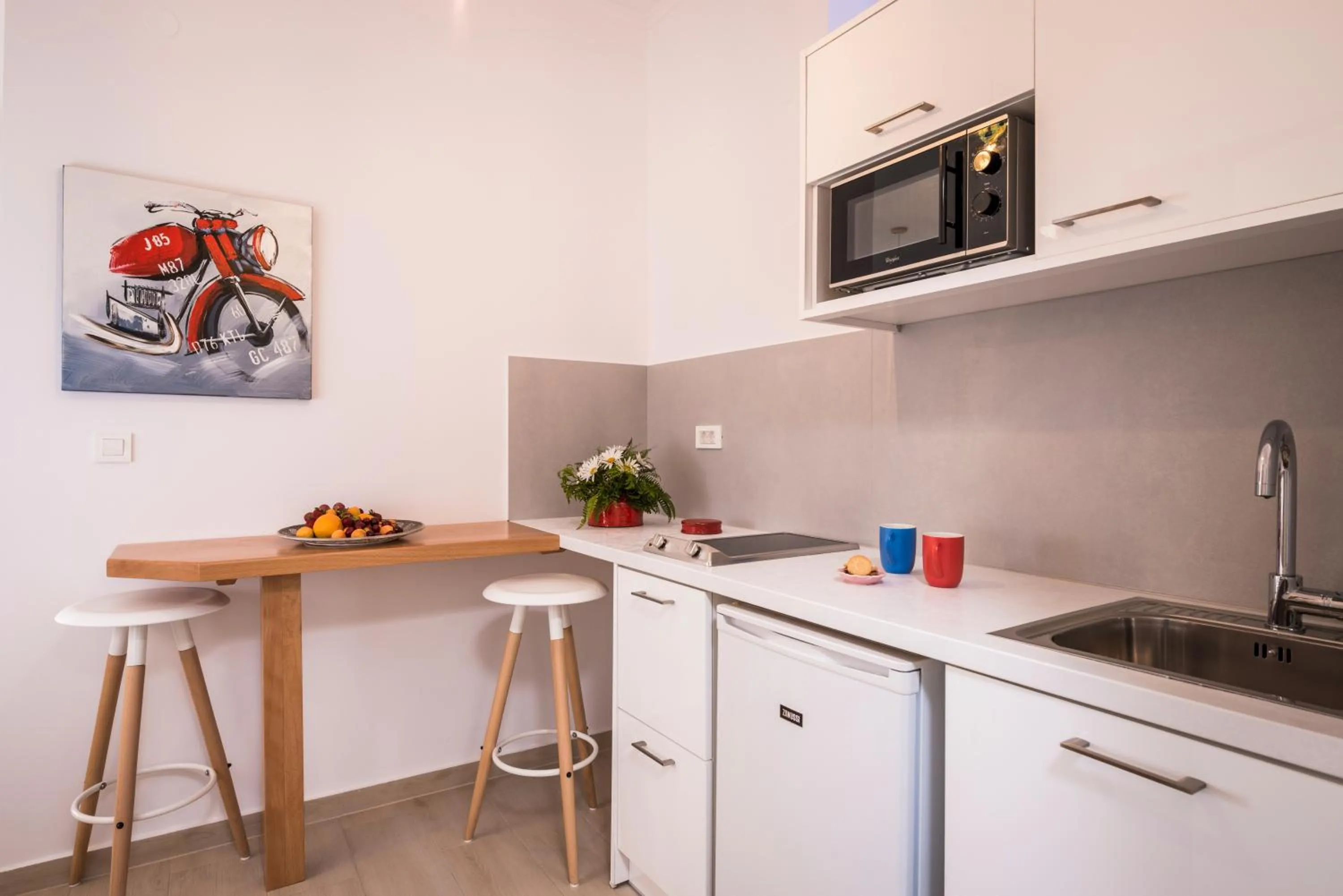 Kitchen or kitchenette in Hermes Beach Front