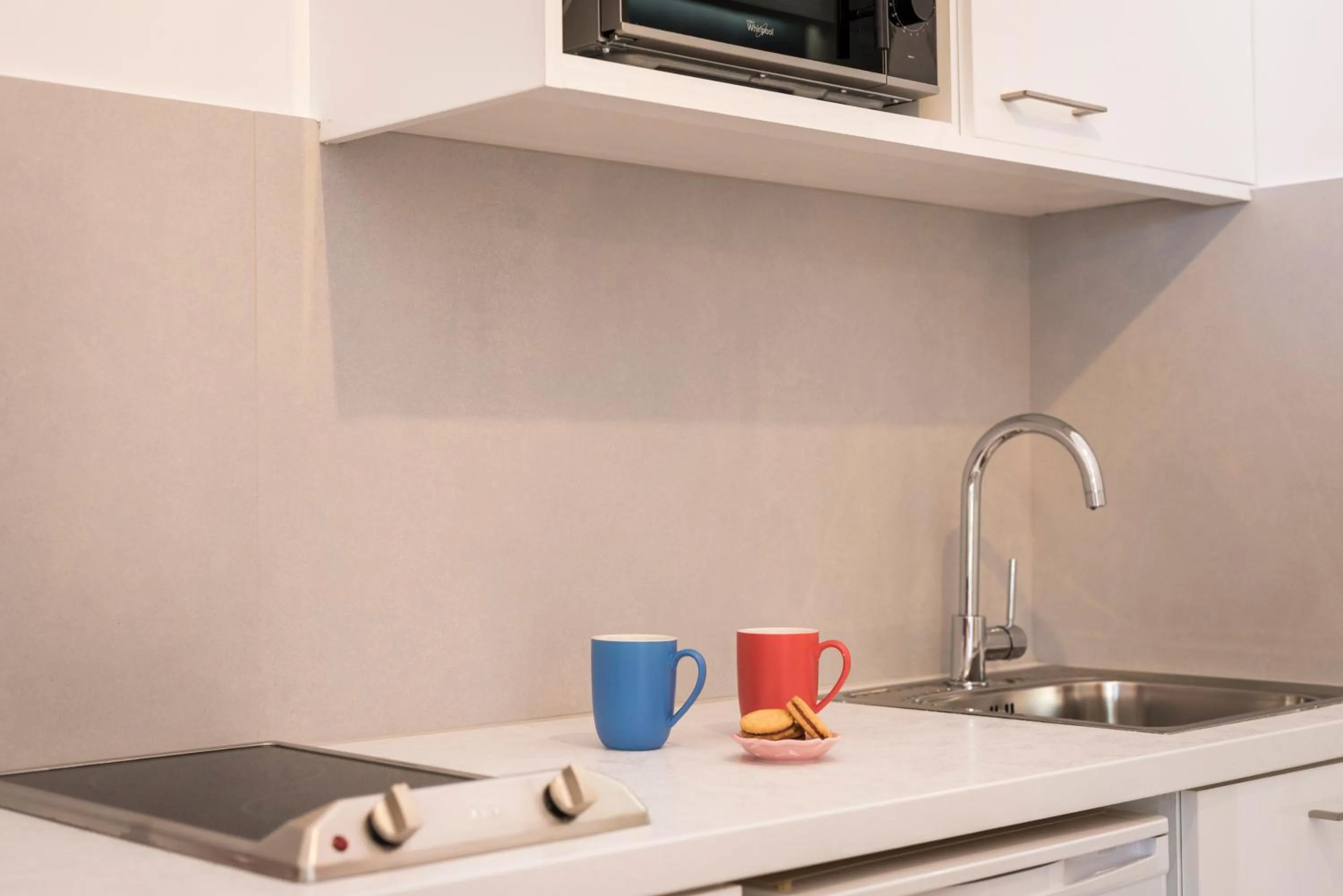 Kitchen or kitchenette in Hermes Beach Front