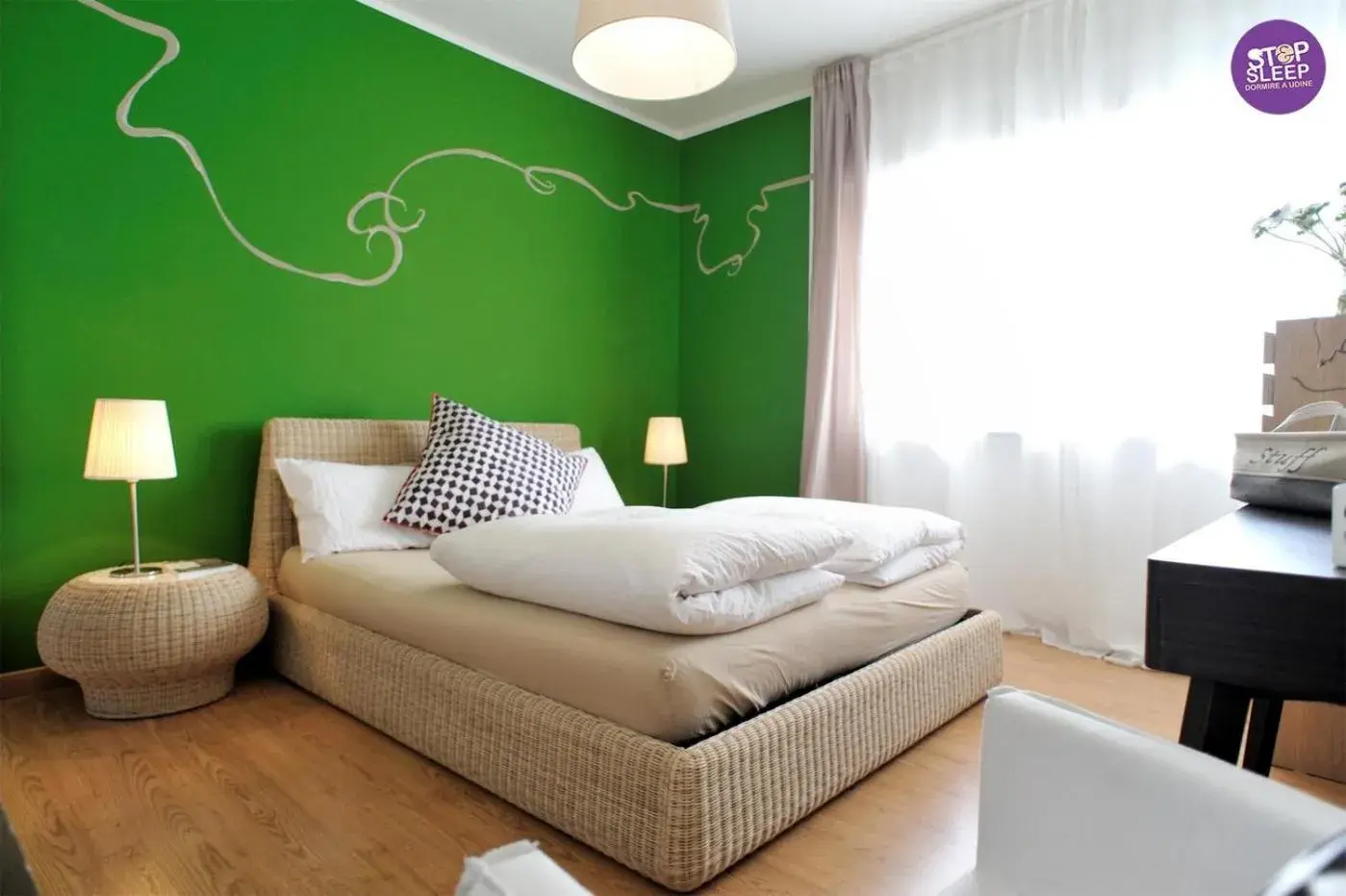 Double Room with Private External Bathroom - single occupancy in Stop & Sleep Udine Double Room with Private External Bathroom - single occupancy in Stop & Sleep Udine