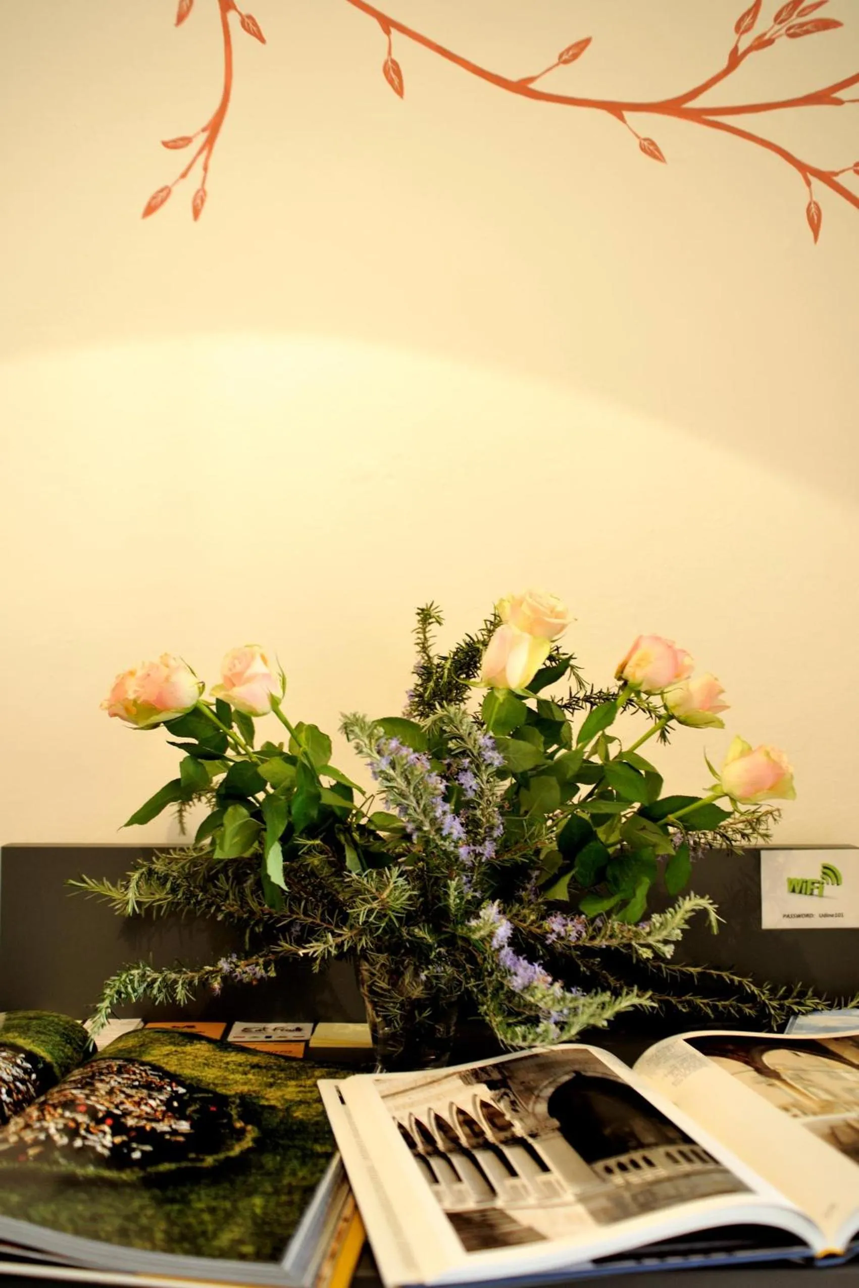 Decorative detail in Stop & Sleep Udine