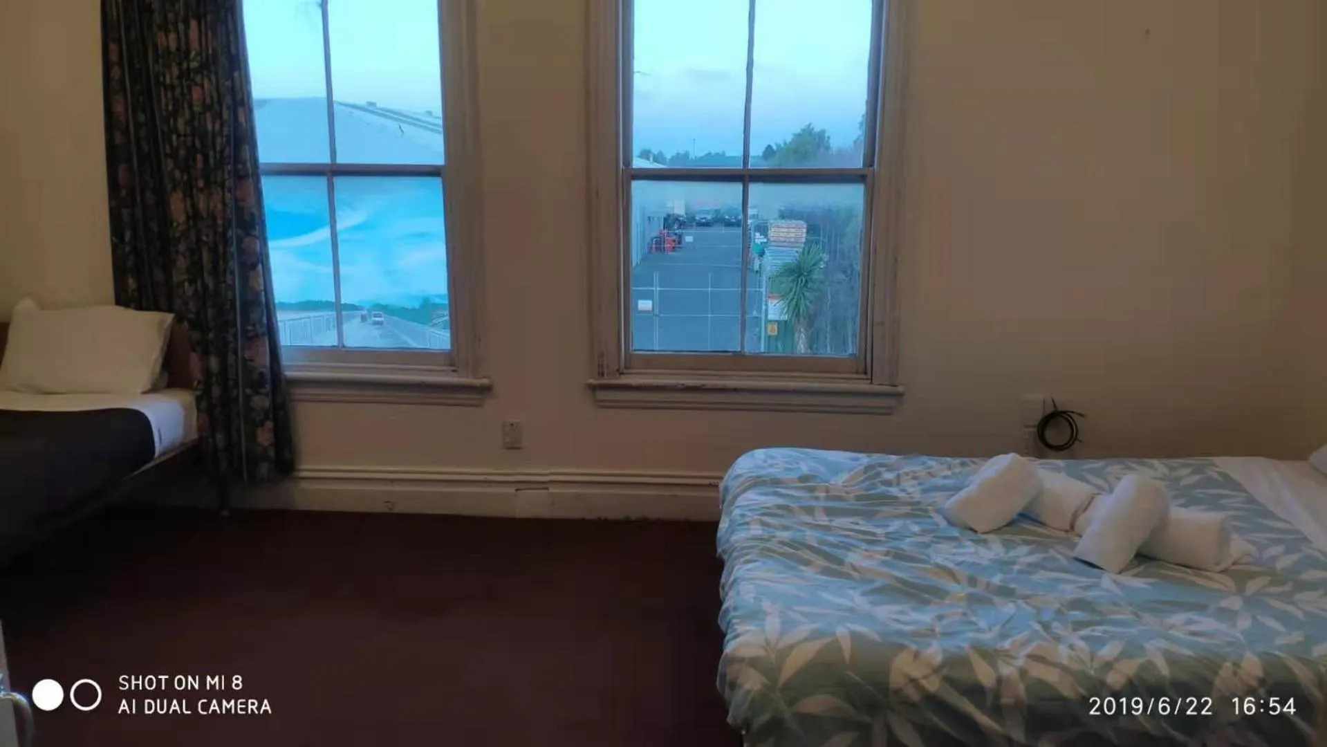 Bed in South Rakaia Hotel