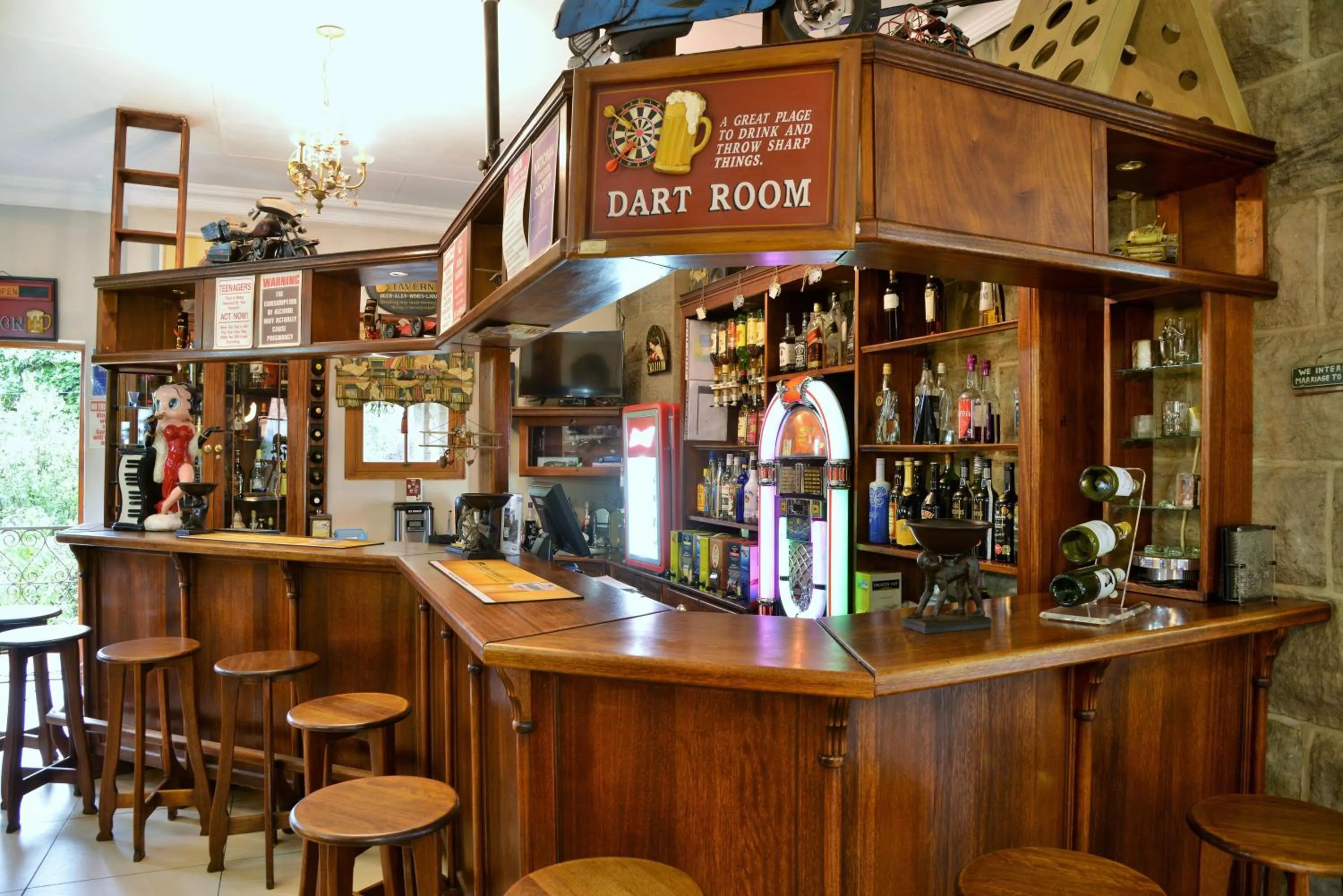 Lounge or bar in Die Kliphuis