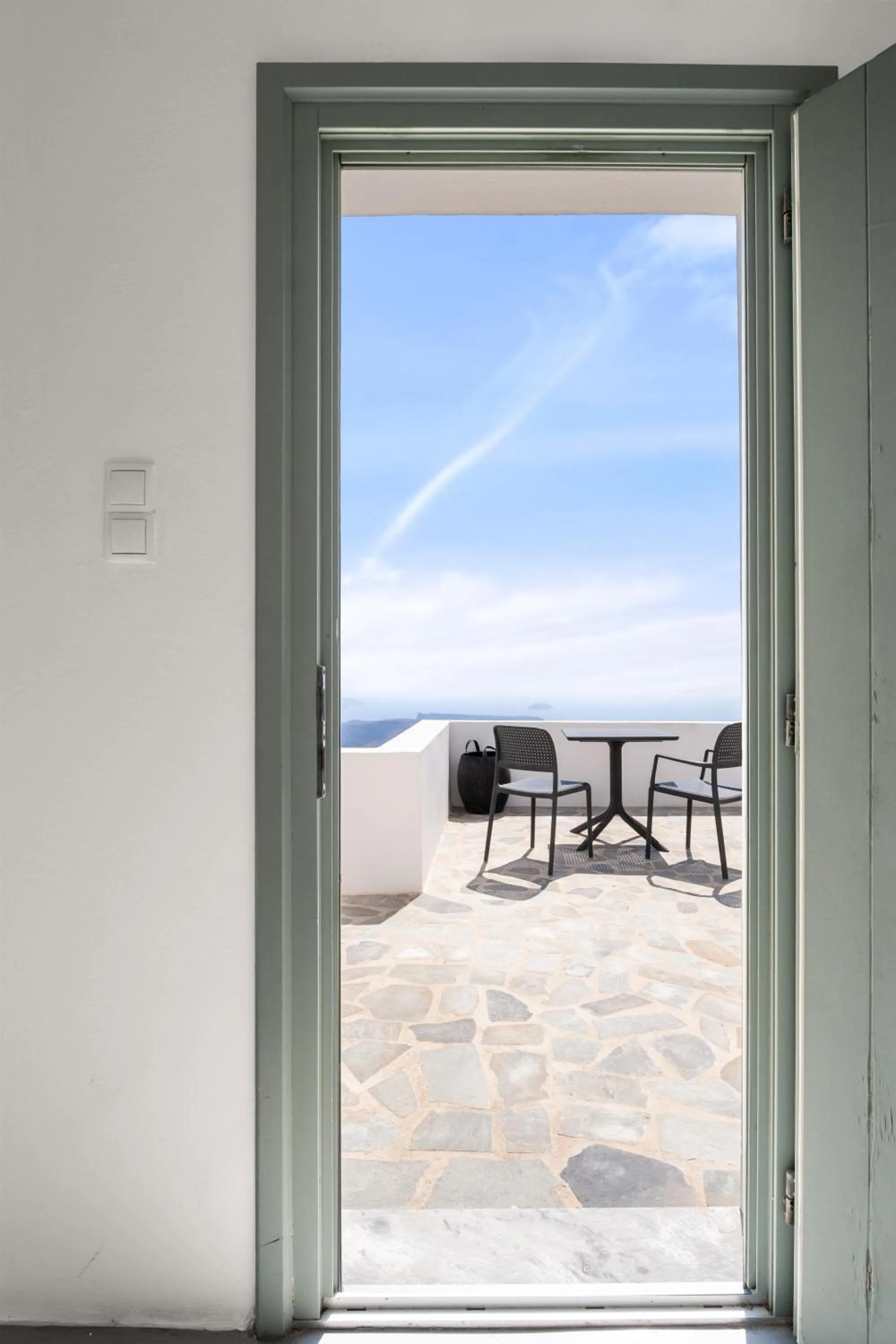 Balcony/Terrace in Agave Santorini Design Boutique Hotel