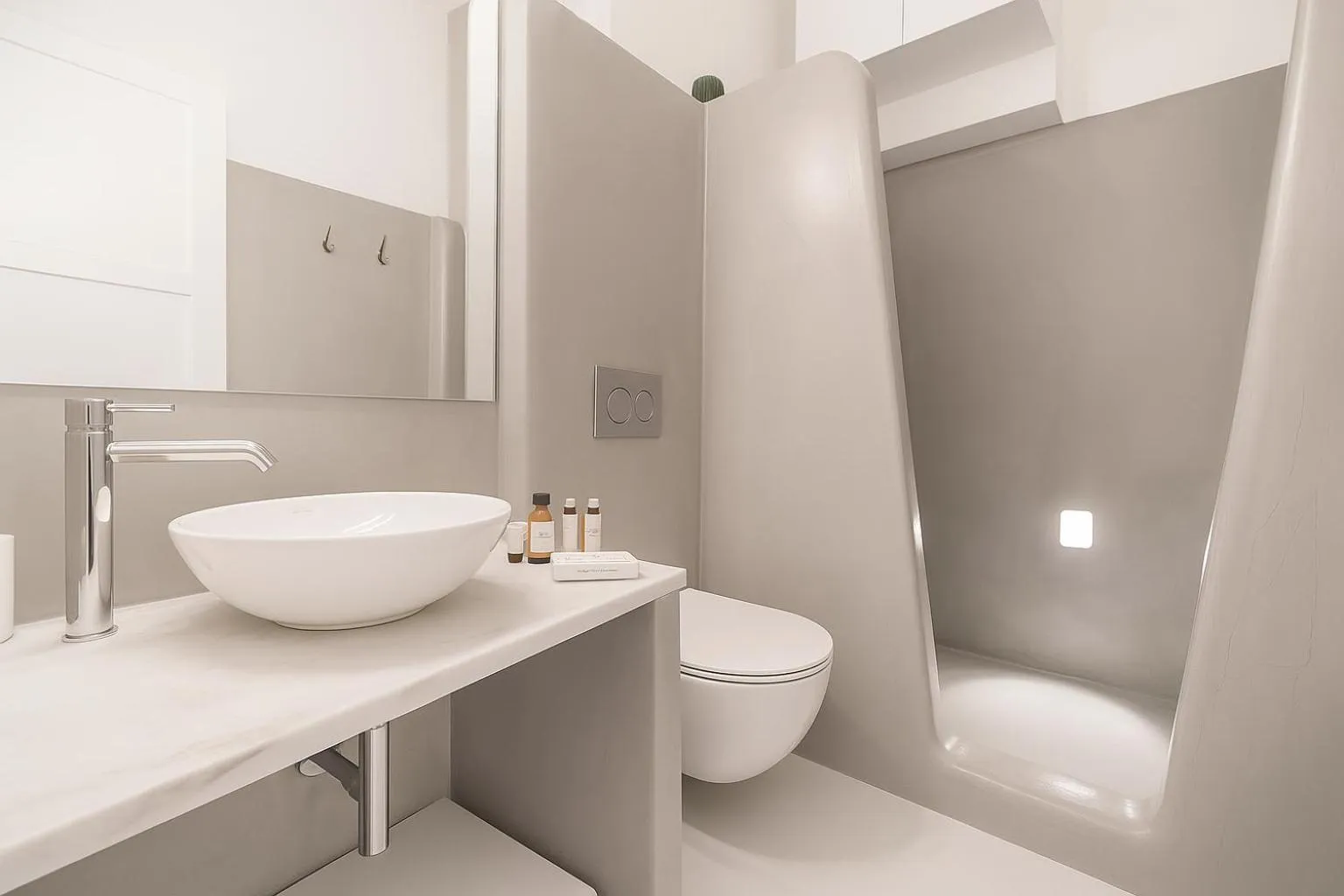 Bathroom in Agave Santorini Design Boutique Hotel