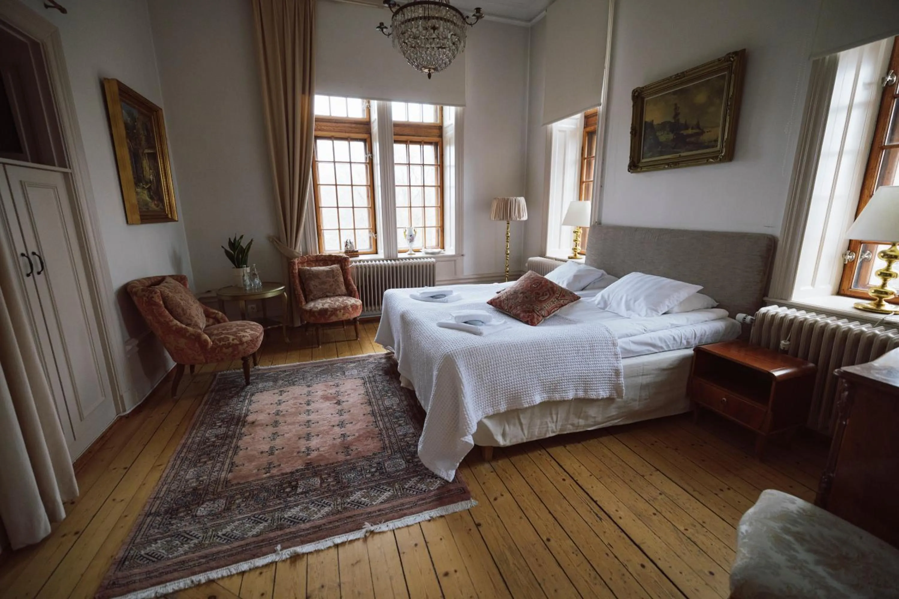 Property building, Bed in Teleborgs Slott