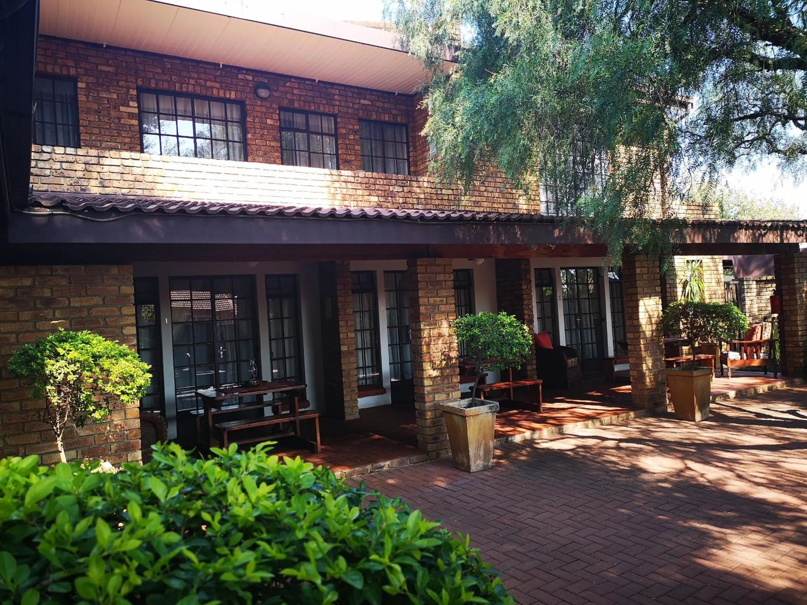 Patio in De Oude Herberg