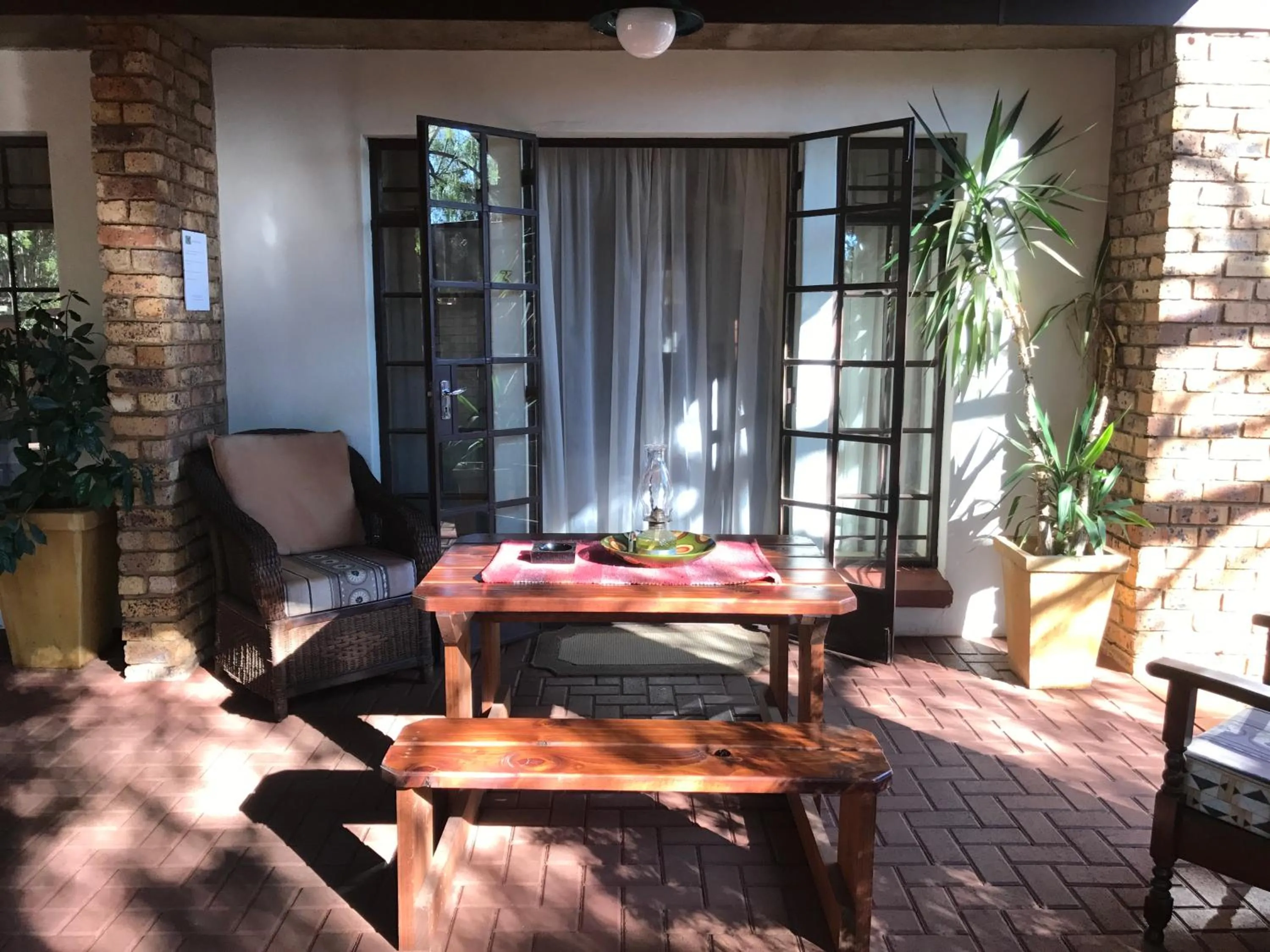 Seating area in De Oude Herberg