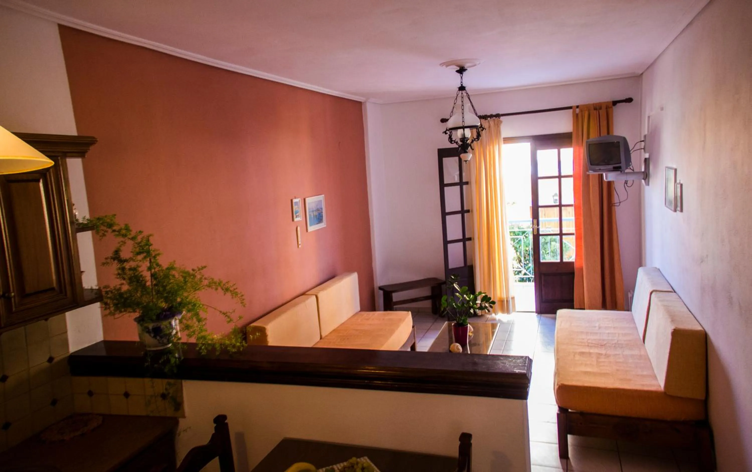 Living room in Hesperia Hotel