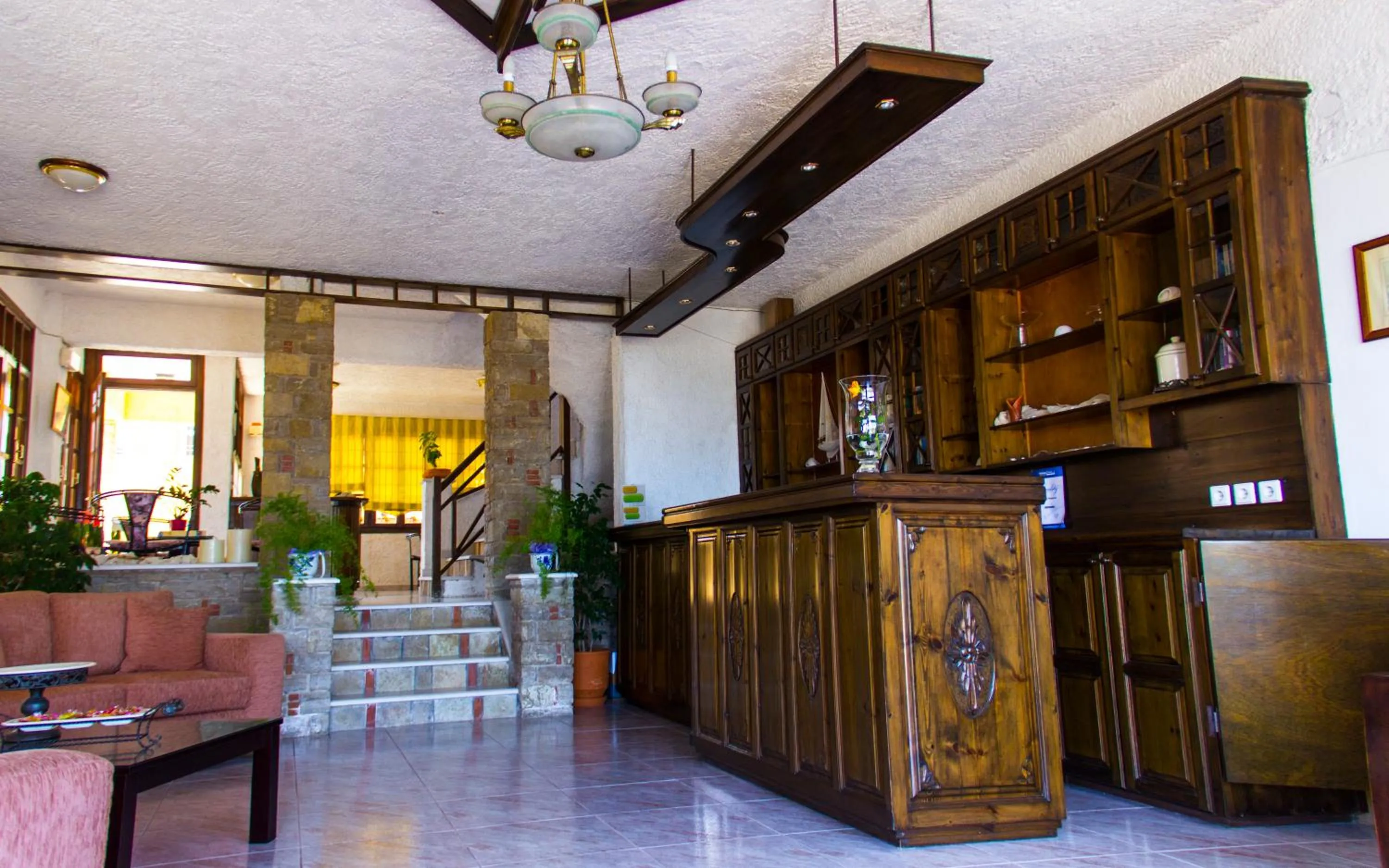 Lobby or reception in Hesperia Hotel